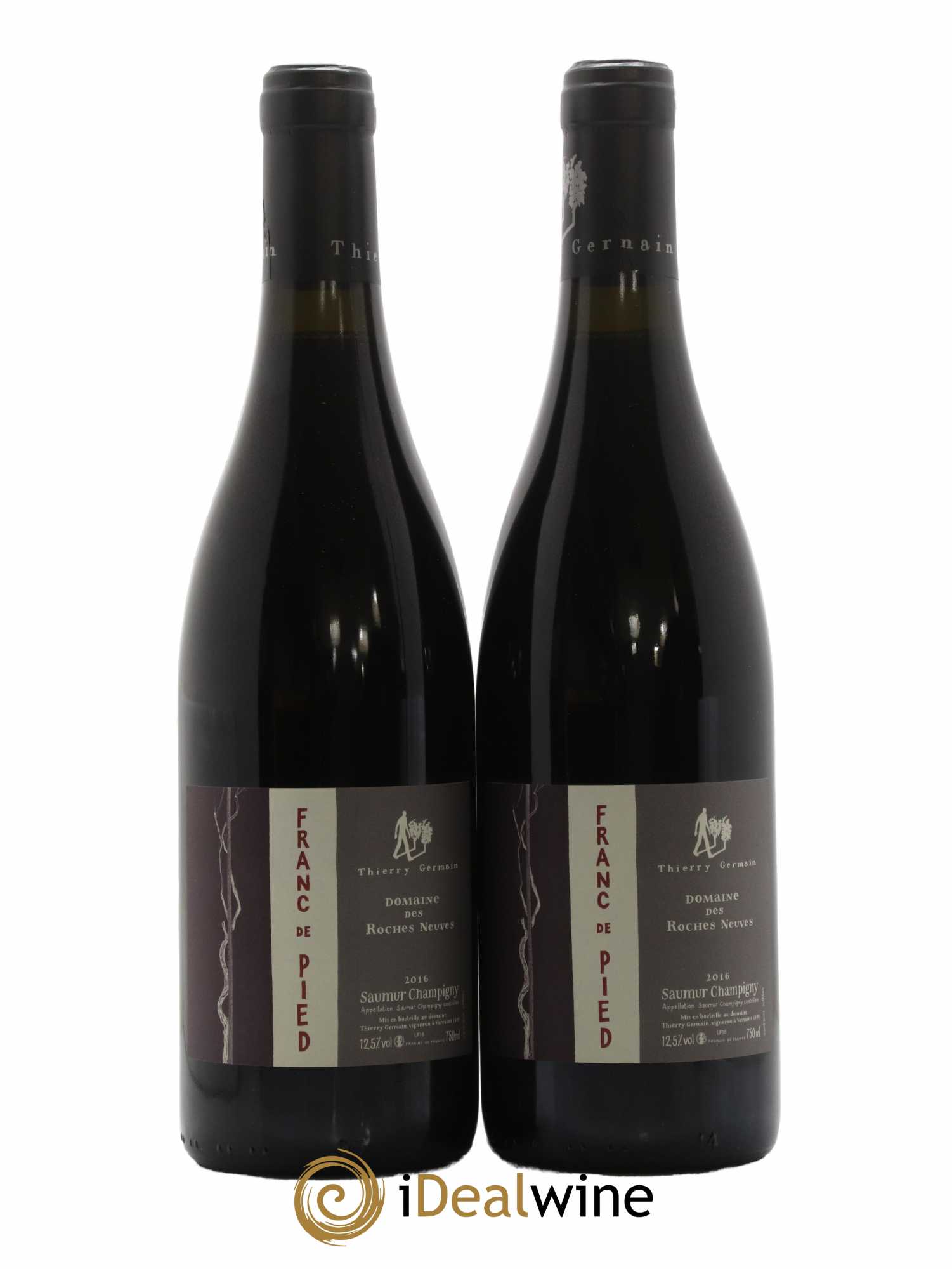 Saumur-Champigny Franc de pied Domaine des Roches Neuves - Thierry Germain 2016 - Lot de 2 bouteilles - 0