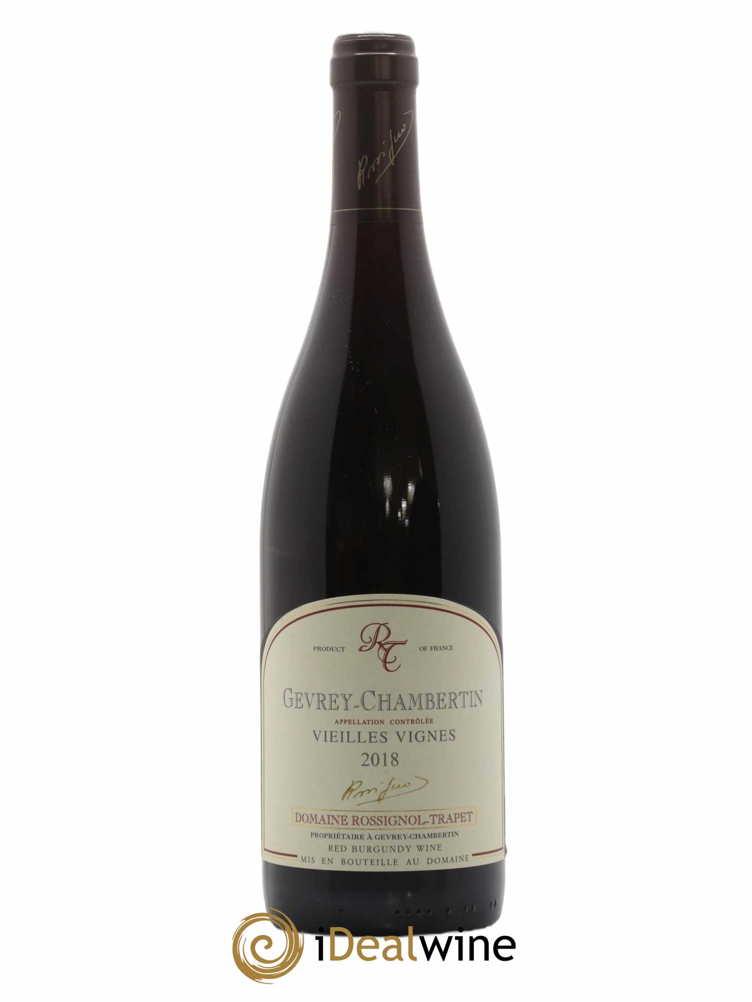 Gevrey-Chambertin Vieilles vignes Rossignol-Trapet (Domaine) 2018 - Lot de 1 bouteille - 0