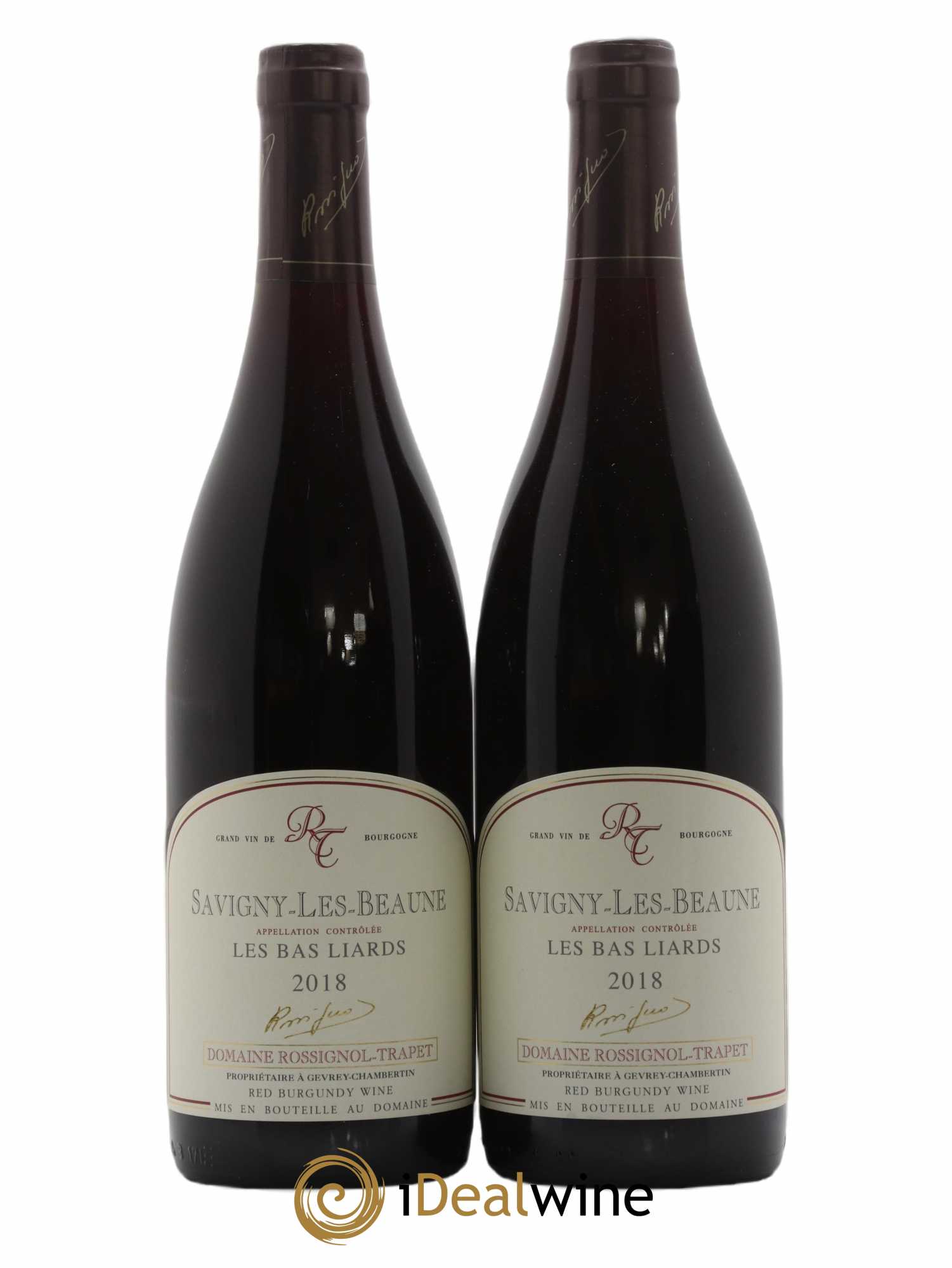 Savigny-lès-Beaune Les Bas Liards Rossignol Trapet 2018 - Lot de 2 bouteilles - 0