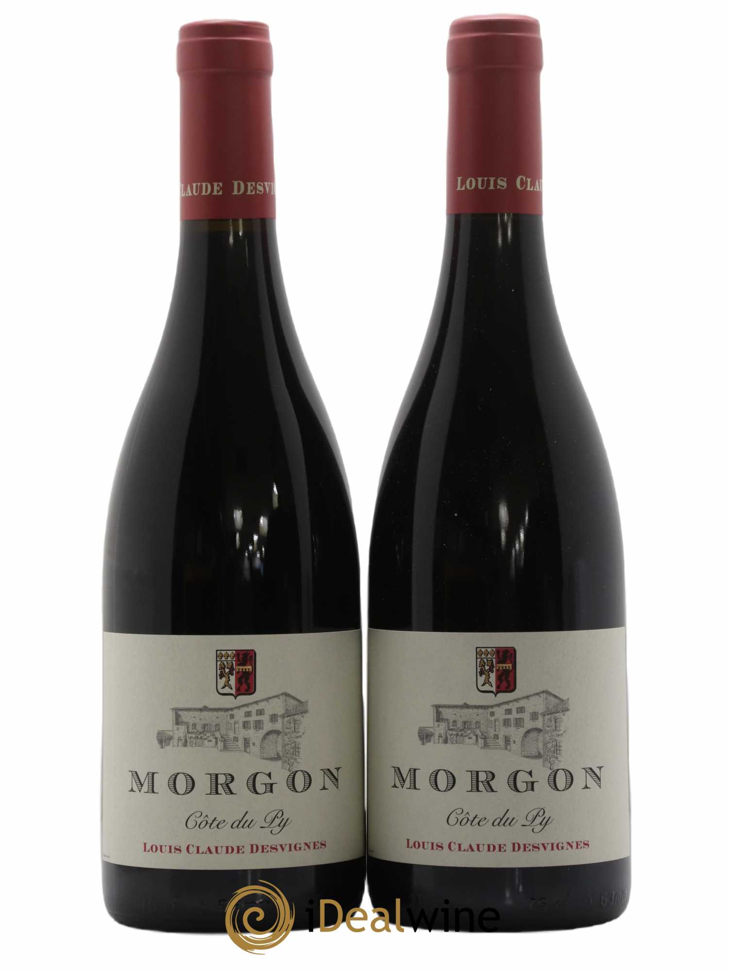 Morgon Côte du Py Louis-Claude Desvignes 2017 - Lot de 2 bouteilles - 0