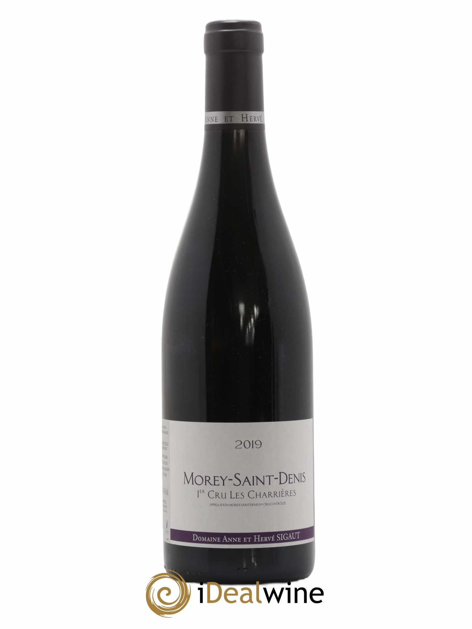 Morey-Saint-Denis 1er Cru Les Charrieres Anne et Hervé Sigaut (Domaine) (sans prix de réserve) 2019 - Lot de 1 bouteille - 0