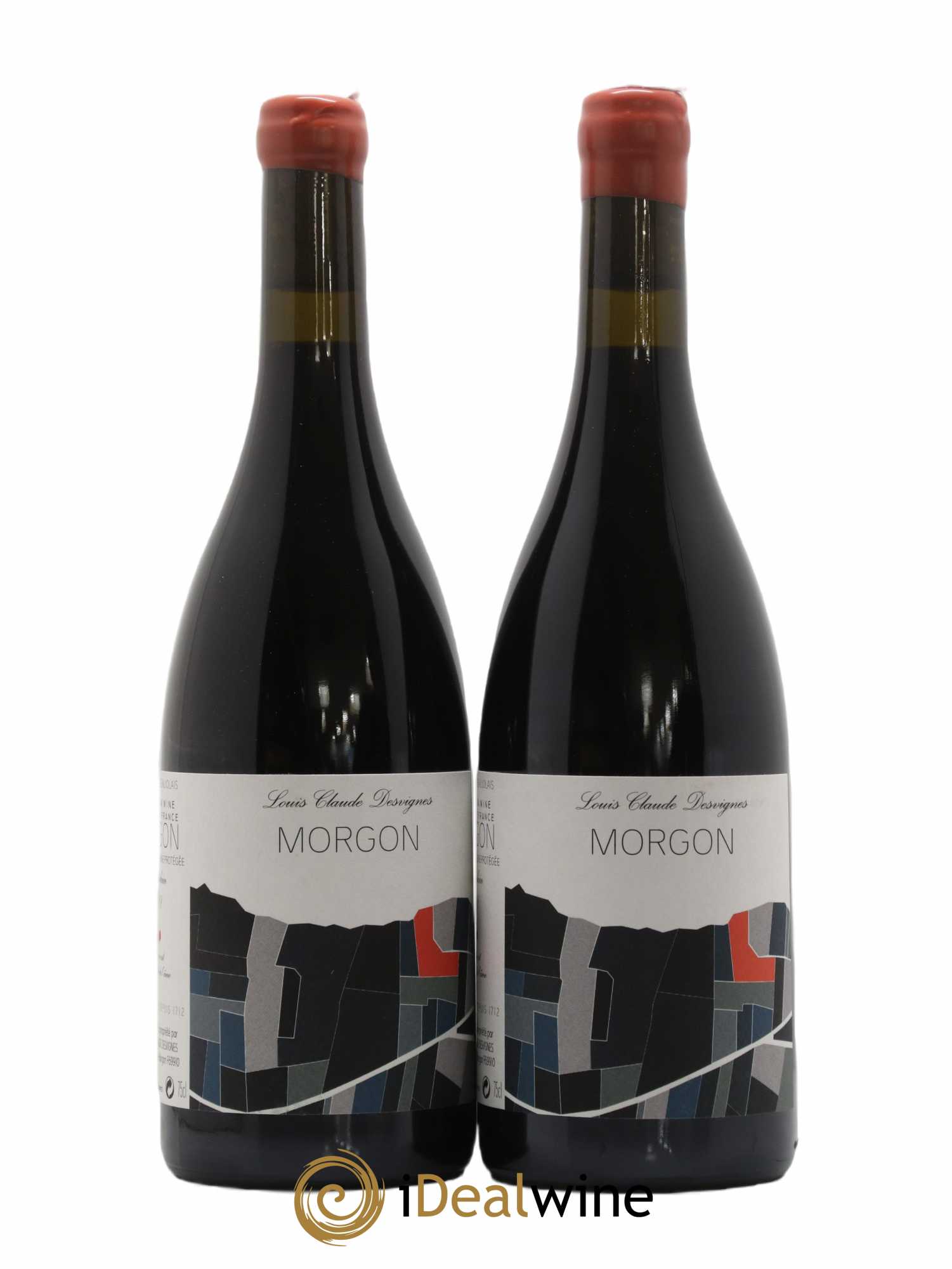 Morgon Montpelain Louis-Claude Desvignes 2018 - Lot de 2 bouteilles - 0