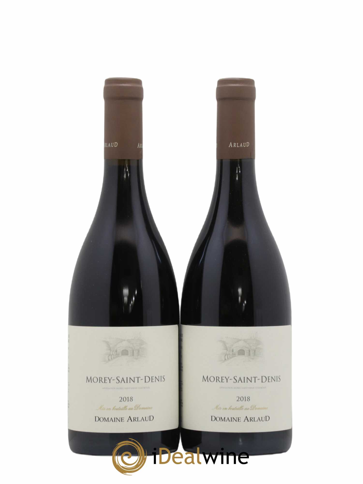 Morey-Saint-Denis Arlaud 2018 - Lot de 2 bouteilles - 0