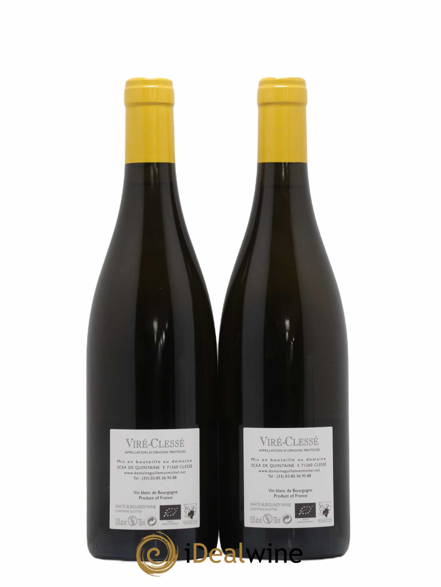Viré-Clessé Quintaine Domaine Guillemot-Michel 2019 - Lot de 2 bouteilles - 1
