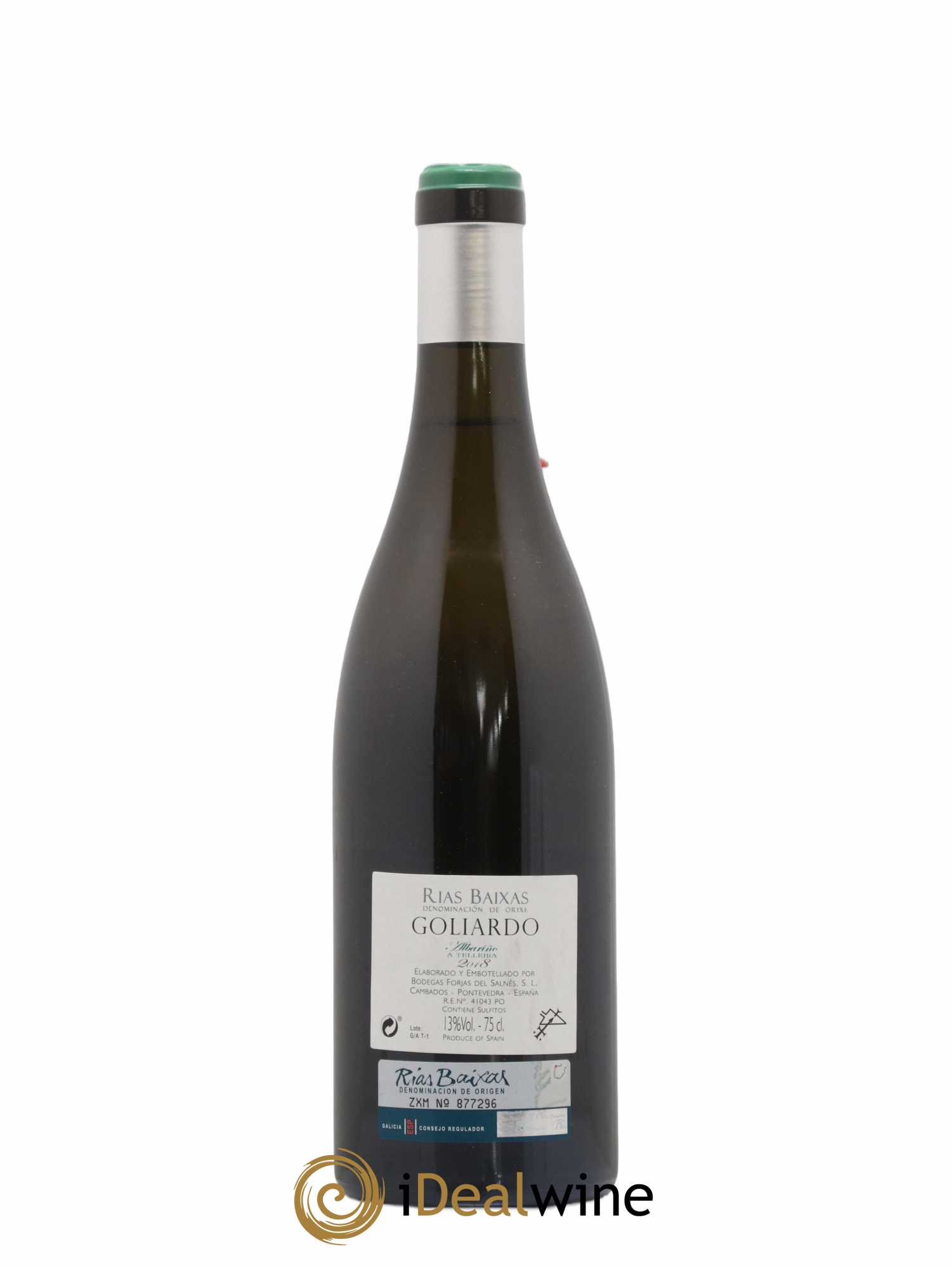 Rias Baixas Forjas Del Salnes Goliardo A Telleira Albarino 2018 - Posten von 1 Flasche - 1