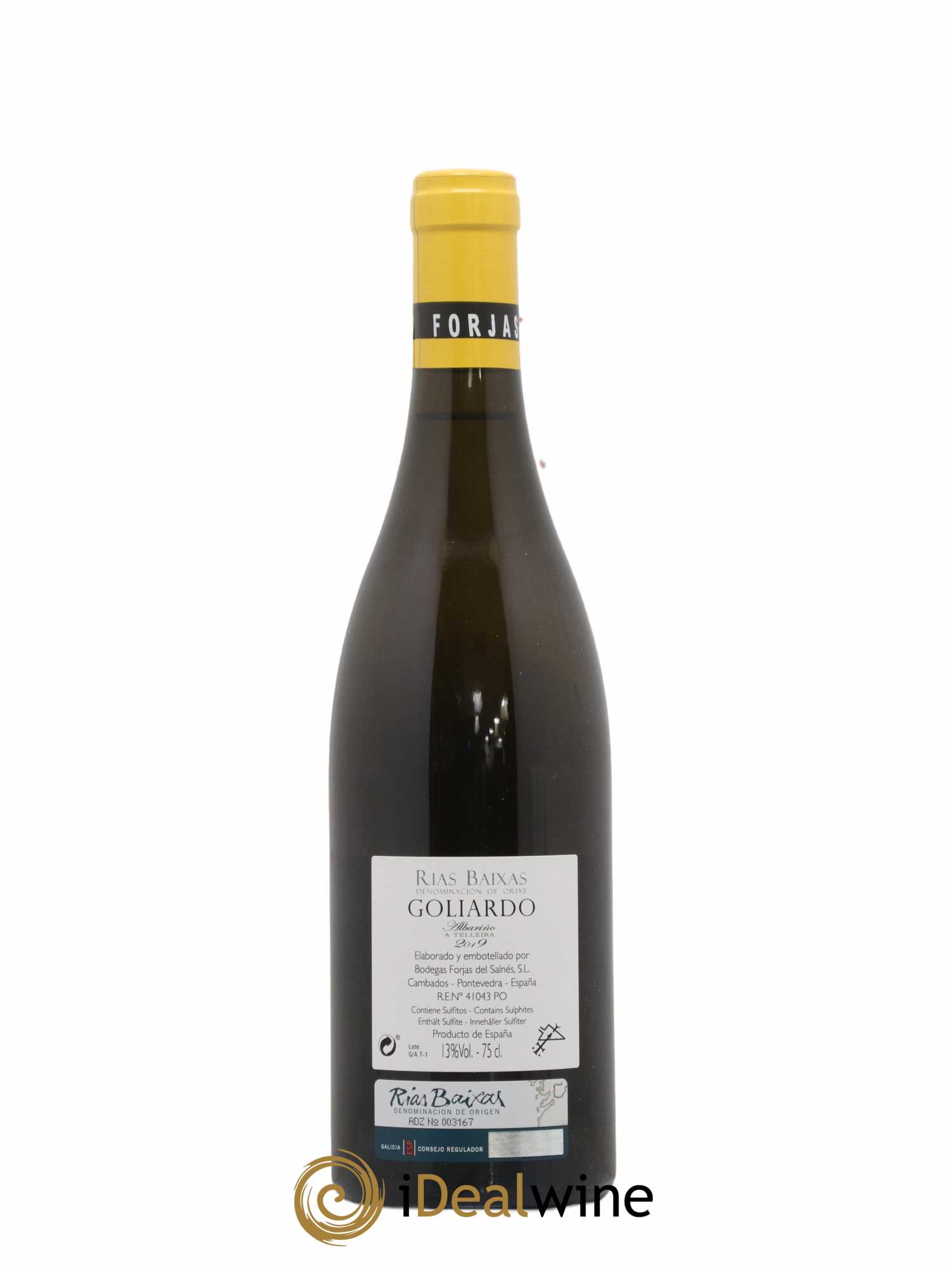 Rias Baixas Forjas Del Salnes Goliardo A Telleira Albarino (sans prix de réserve) 2019 - Posten von 1 Flasche - 1