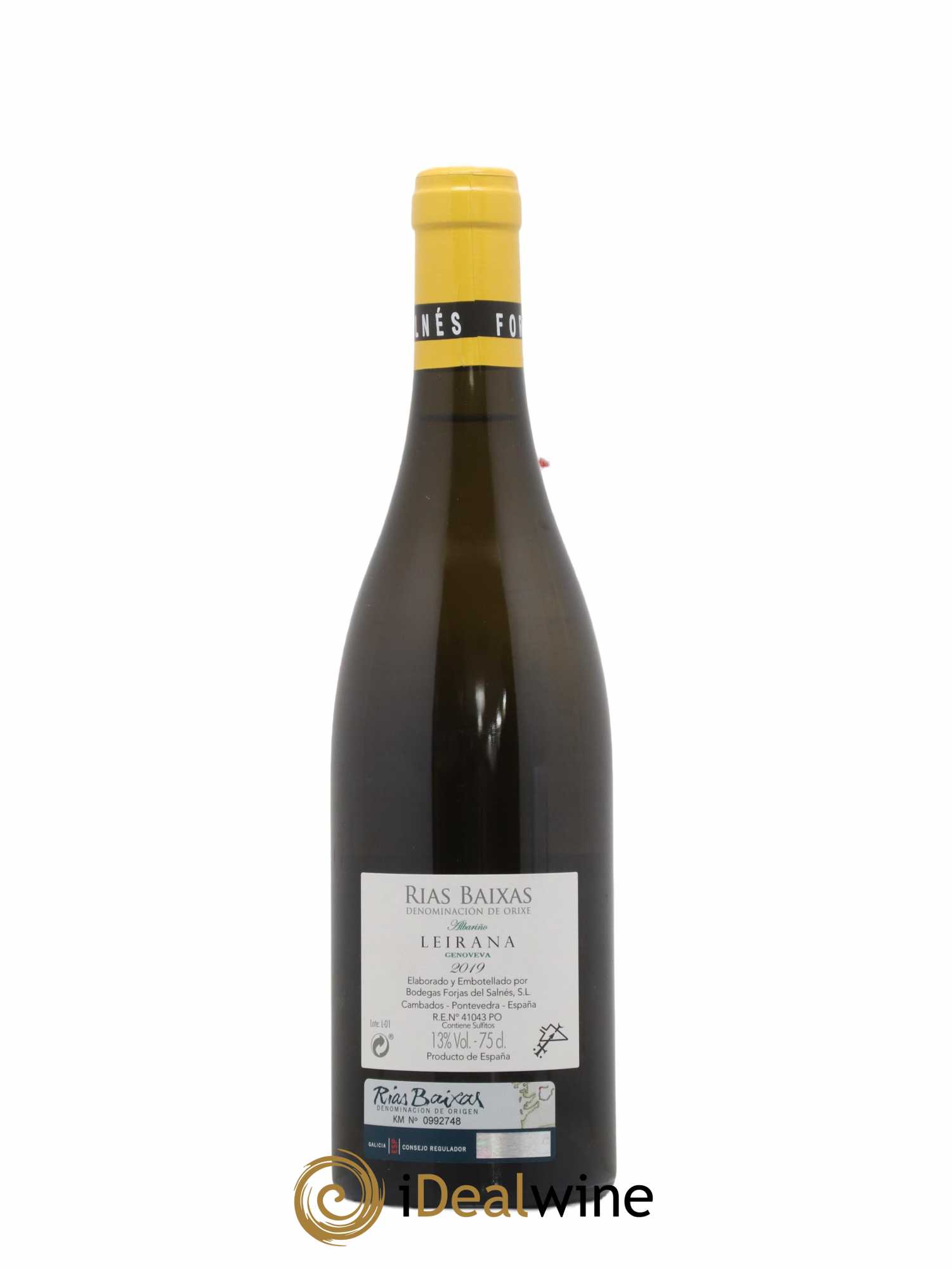 Rias Baixas Forjas Del Salnes Leirana Finca Genoveva Albarino 2019 - Posten von 1 Flasche - 1