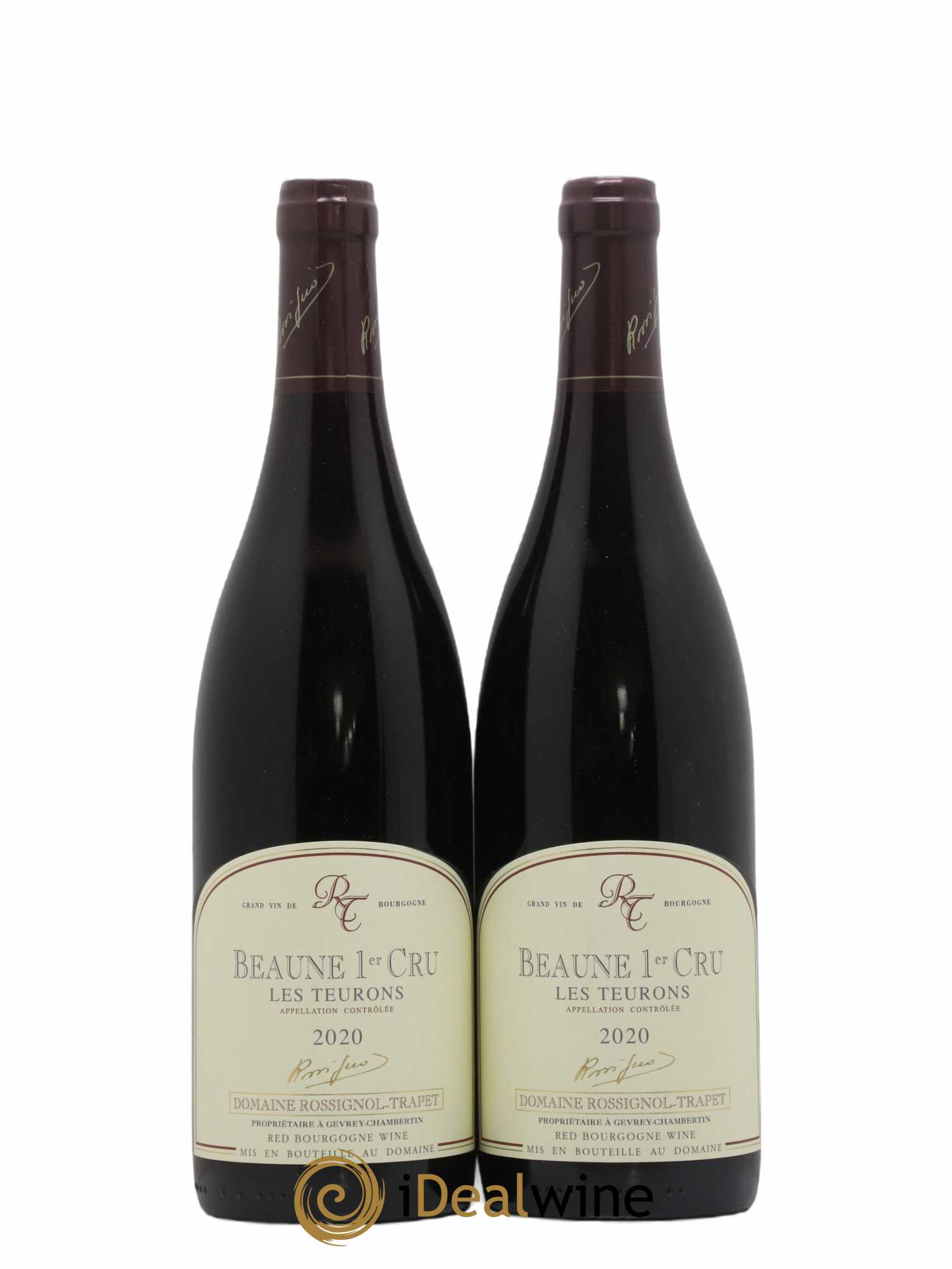 Beaune 1er Cru Les Teurons Rossignol-Trapet (Domaine) (sans prix de réserve) 2020 - Lot de 2 bouteilles - 0