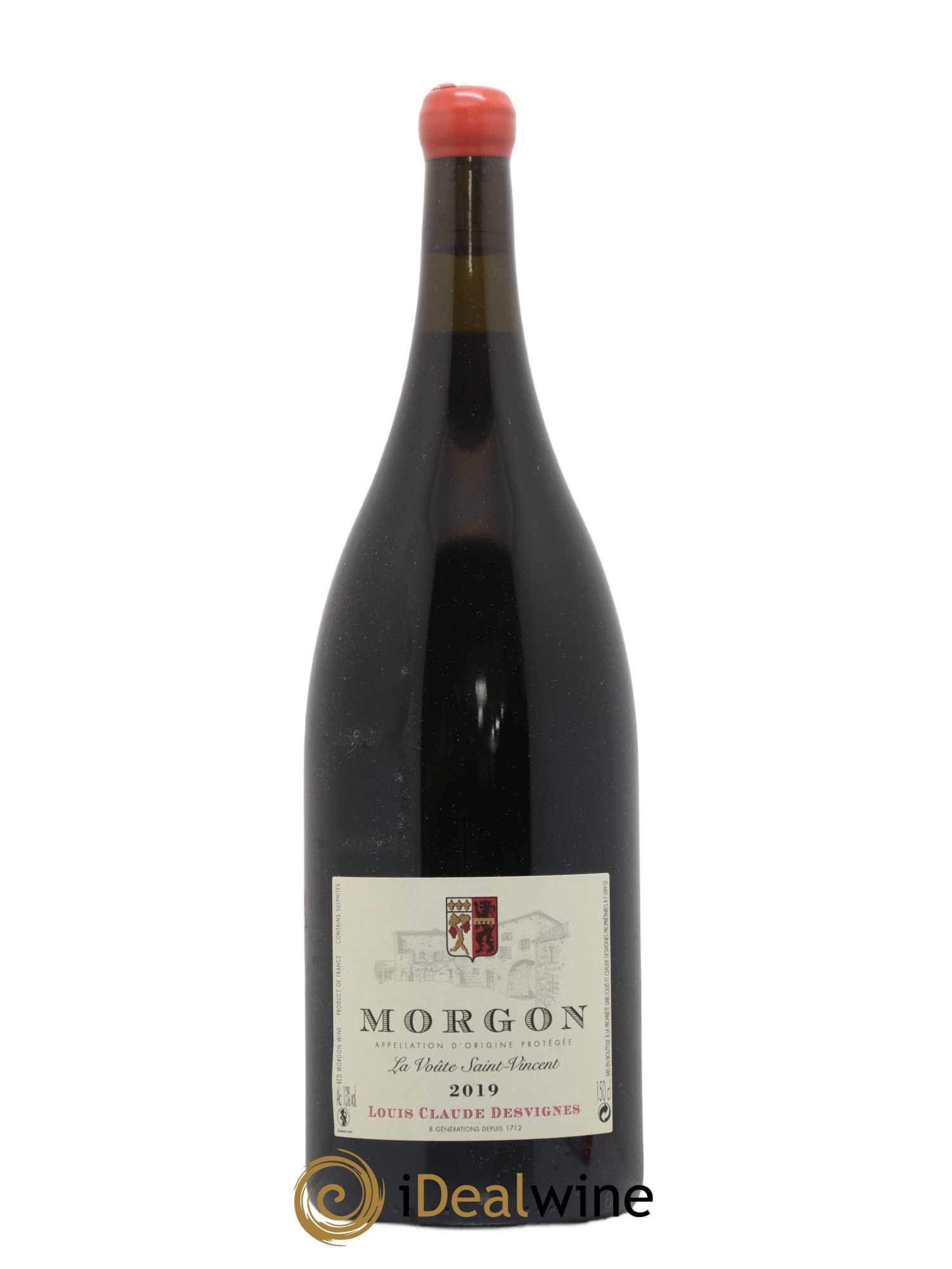 Morgon La Voûte Saint Vincent Louis-Claude Desvignes 2019 - Lot de 1 magnum - 0