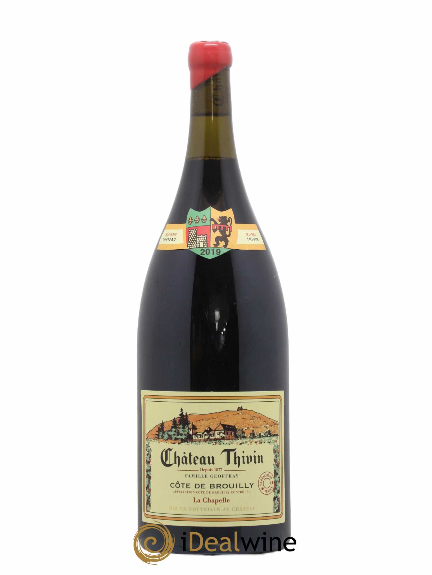 Côte de Brouilly Cuvée La Chapelle Château Thivin 2019 - Lot de 1 magnum - 0