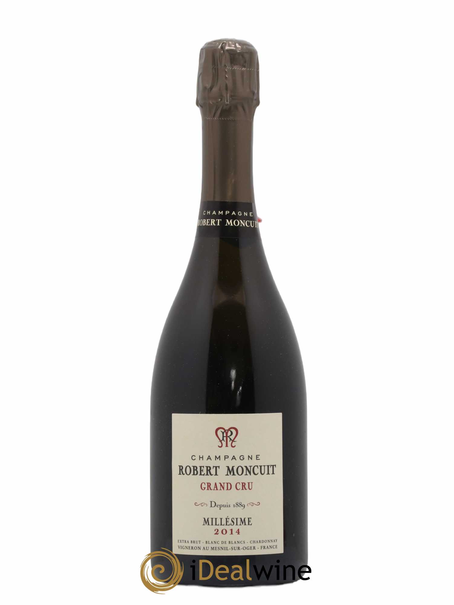 Millésimé Blanc de Blancs Grand Cru Extra-Brut Pierre Moncuit 2014 - Lot de 1 bouteille - 0