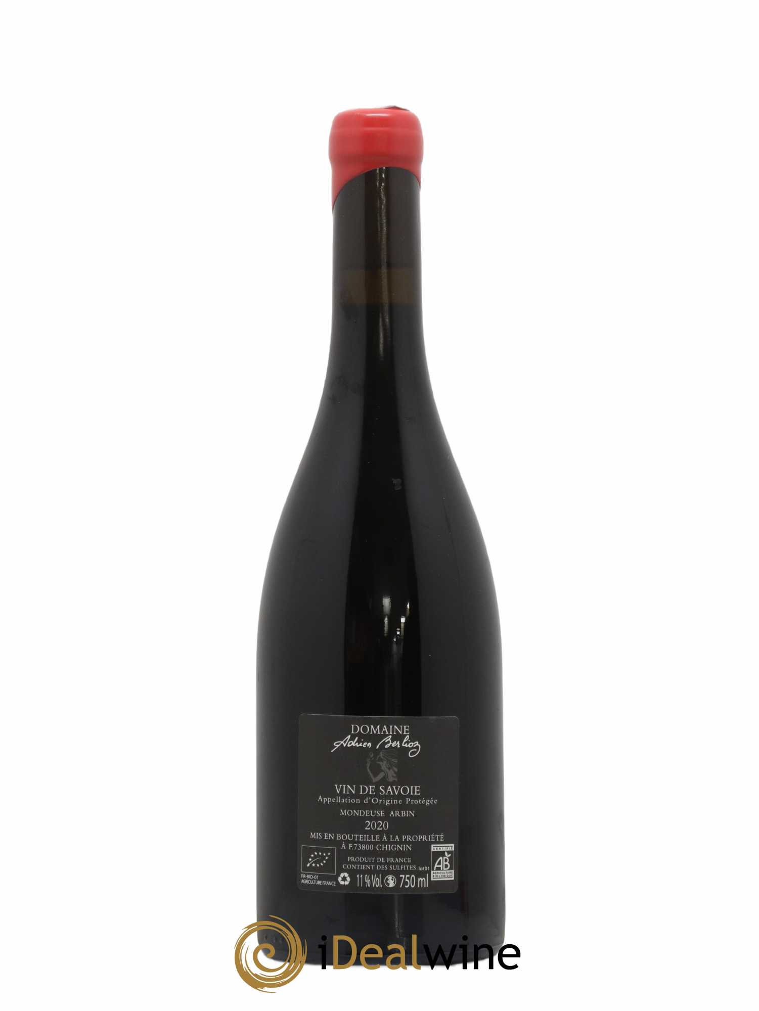 Vin de Savoie Mondeuse Adrien Berlioz Marie-Clotilde 2020 - Lot of 1 bottle - 1