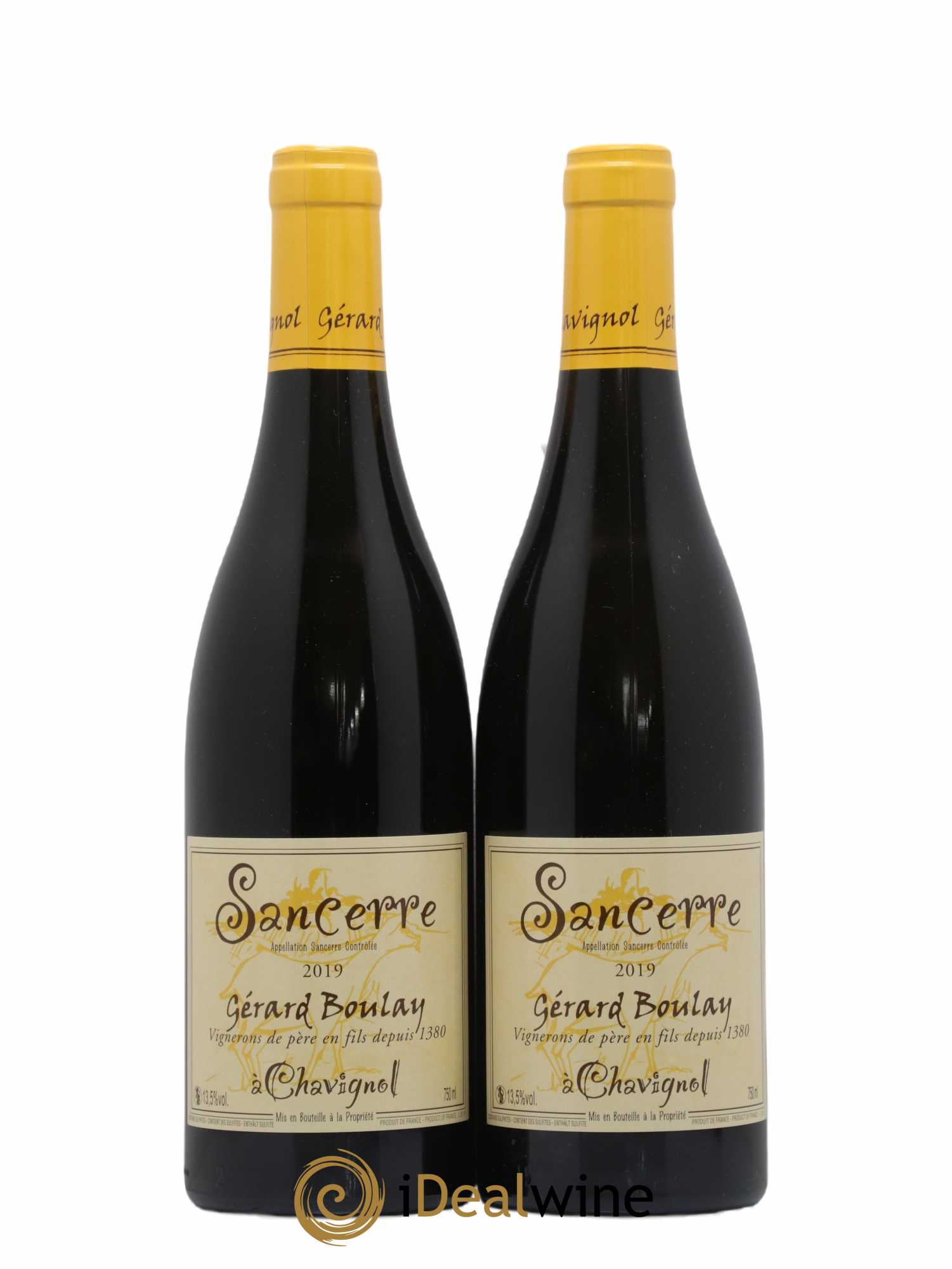 Sancerre Gérard Boulay 2019 - Lot de 2 bouteilles - 0
