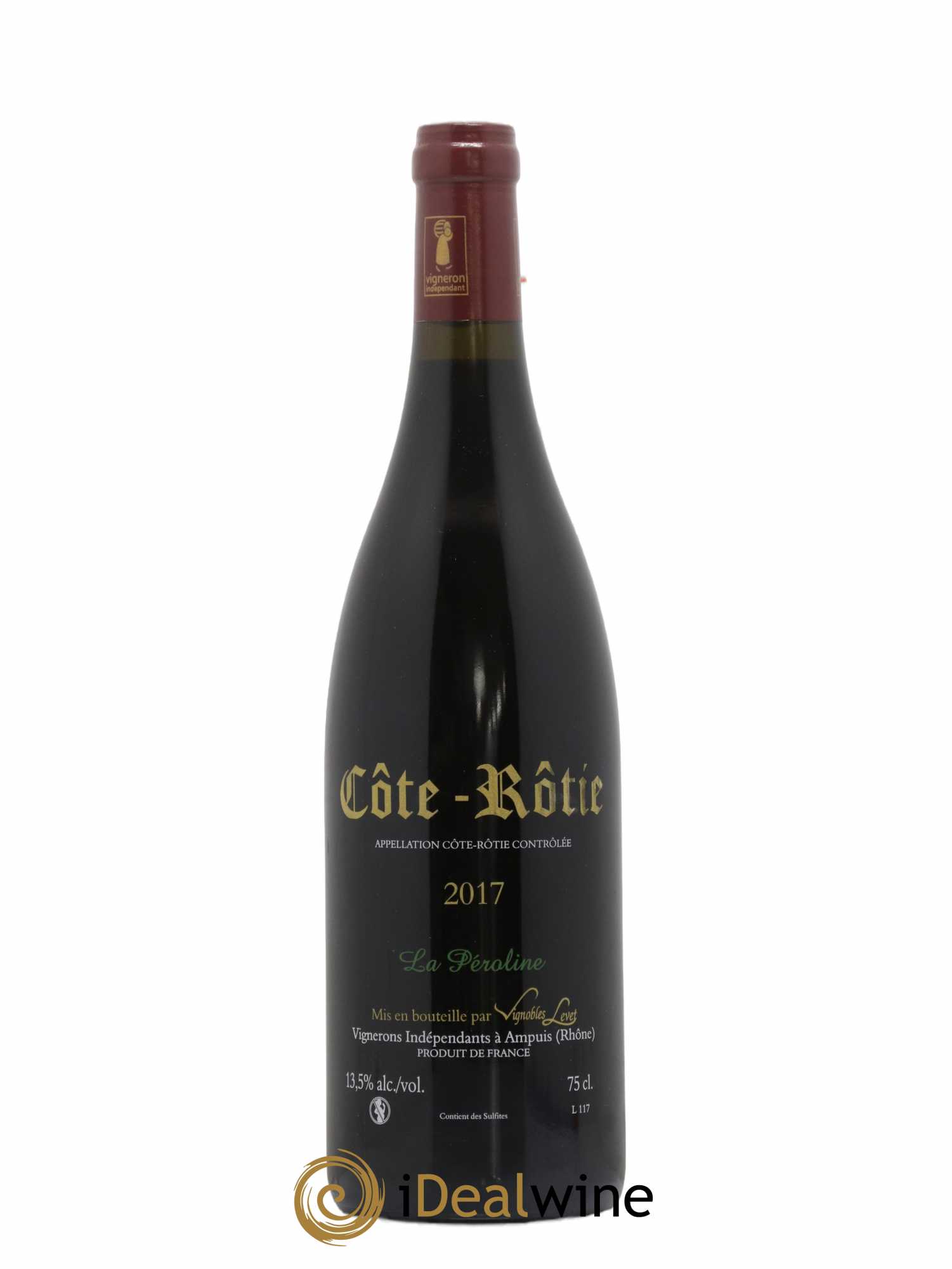 Côte-Rôtie La Péroline Vignobles Levet 2017 - Lot of 1 bottle - 1