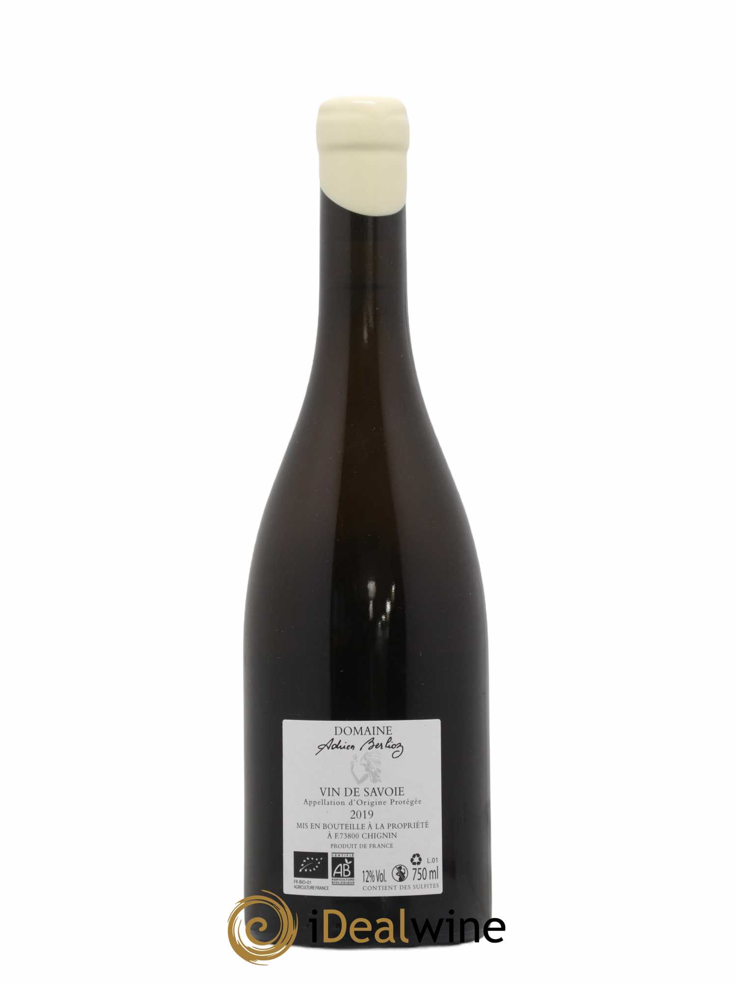 Vin de Savoie Adrien Berlioz Cuvée des Gueux 2019 - Lot de 1 bouteille - 1