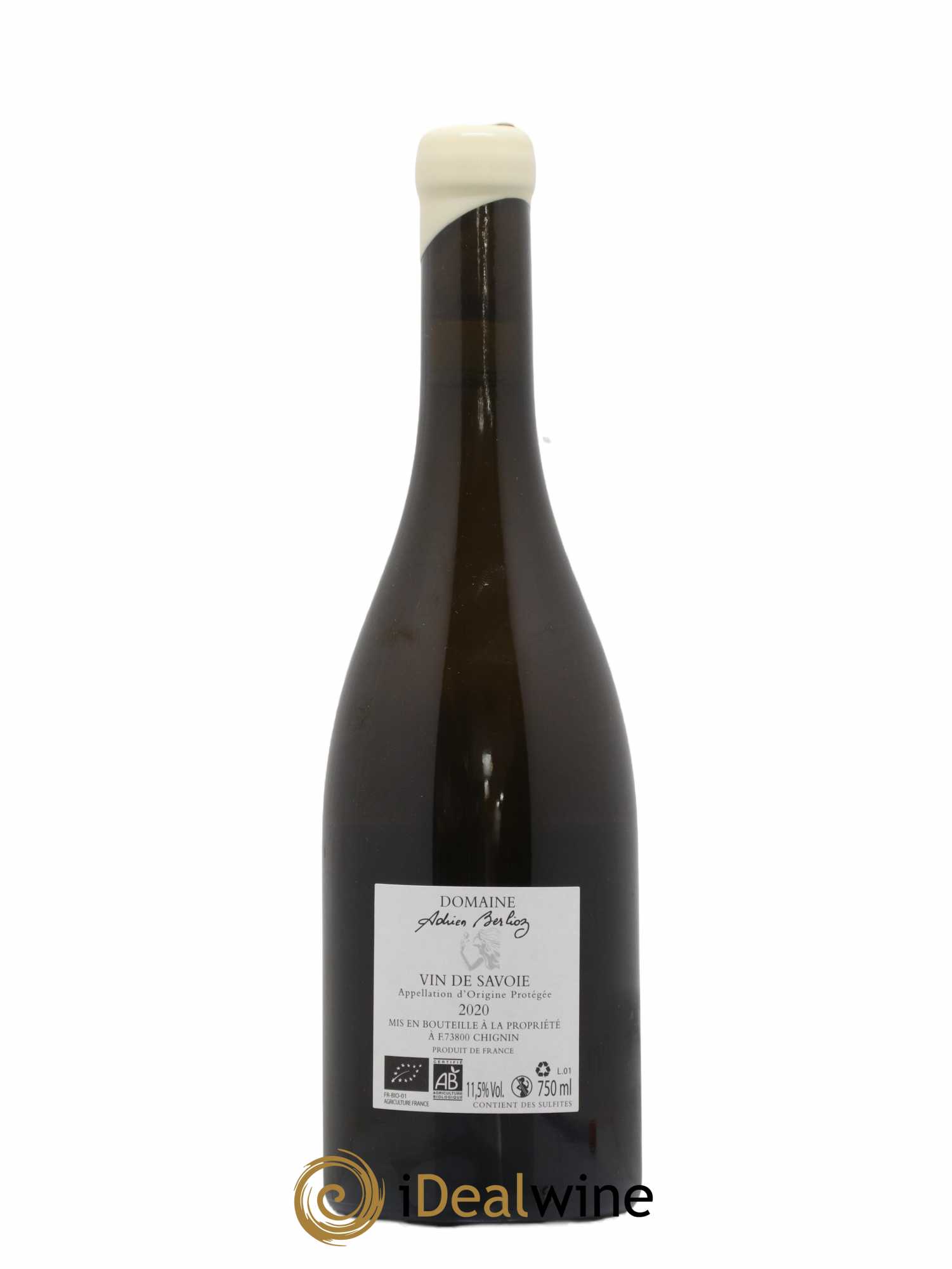 Vin de Savoie Adrien Berlioz Cuvée des Gueux 2020 - Lot de 1 bouteille - 1
