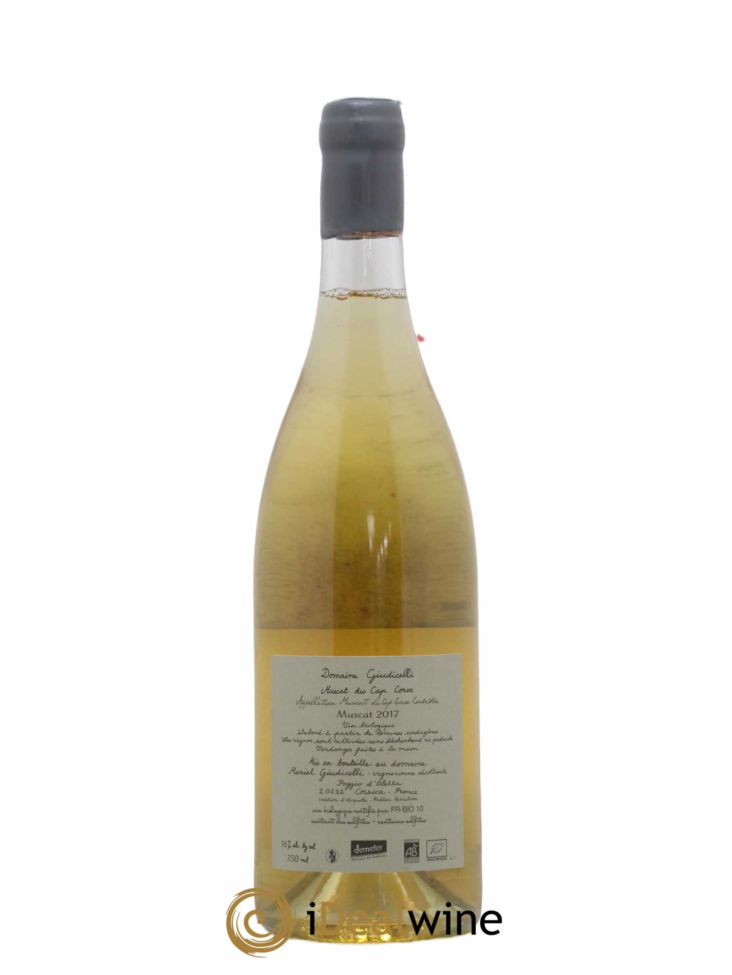 Muscat du Cap Corse N1 Muriel Giudicelli (sans prix de réserve) 2017 - Lot de 1 bouteille - 1