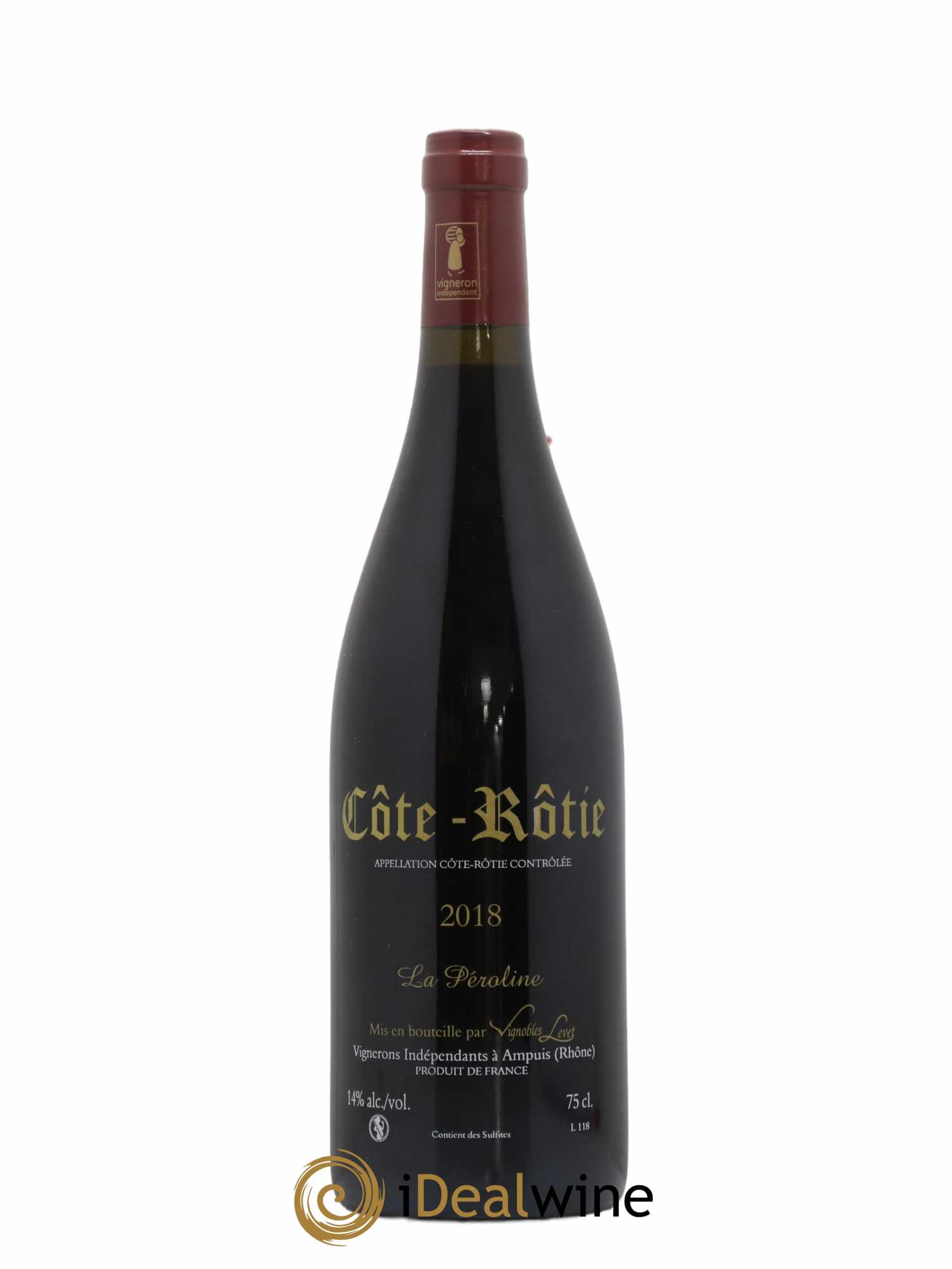 Côte-Rôtie La Péroline Vignobles Levet 2018 - Lot of 1 bottle - 1
