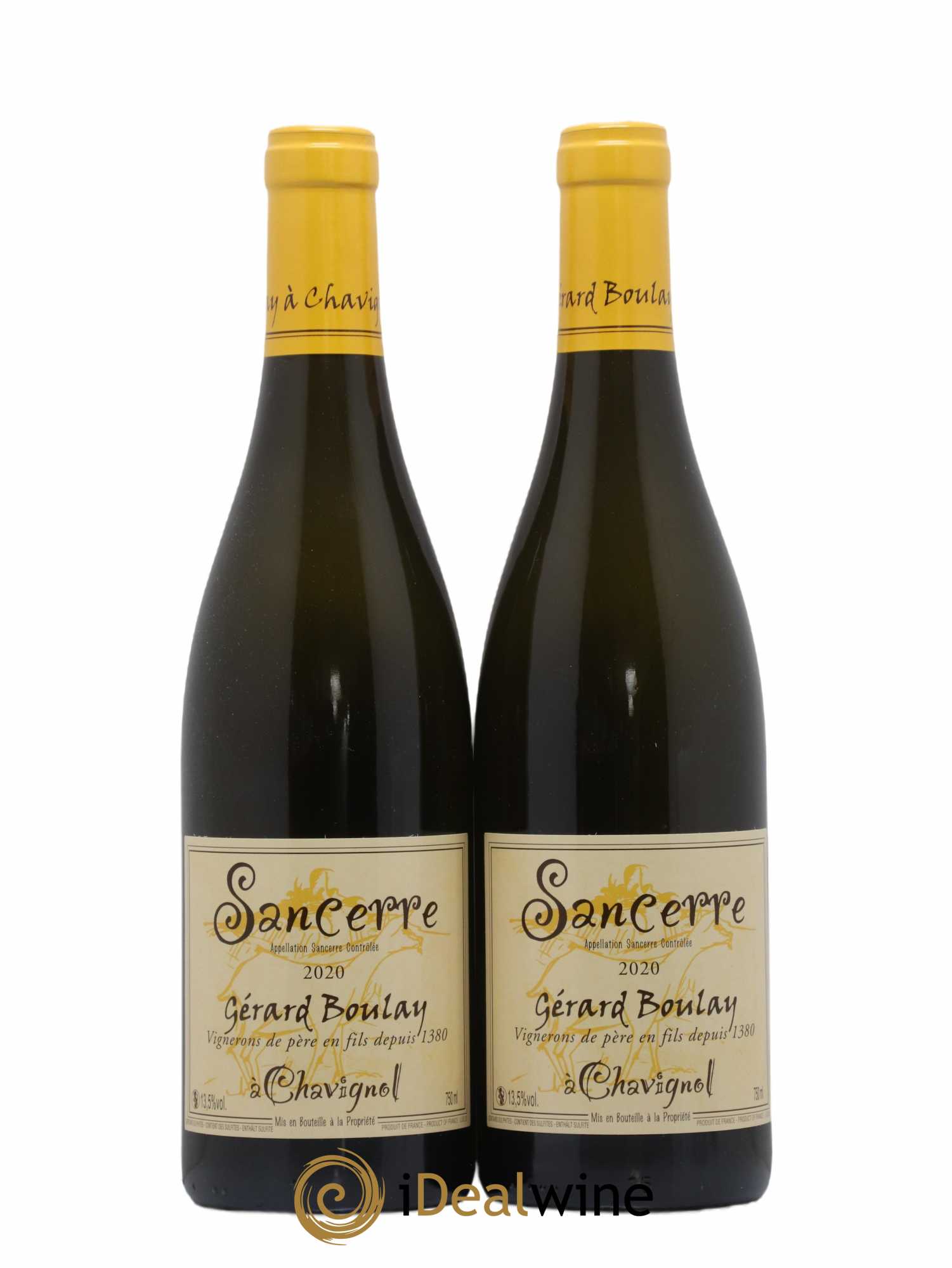 Sancerre Gérard Boulay 2020 - Lot de 2 bouteilles - 0