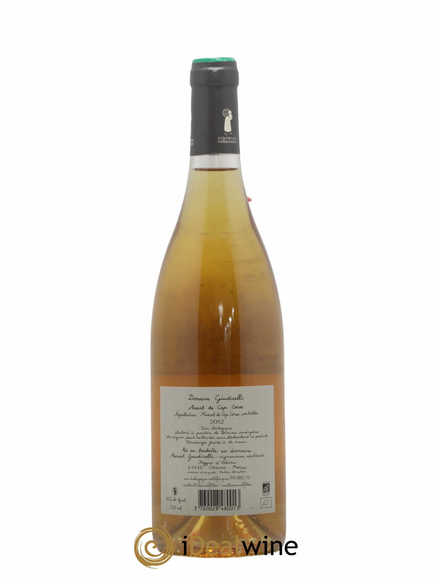 Muscat du Cap Corse Muriel Giudicelli (sans prix de réserve) 2012 - Posten von 1 Flasche - 1