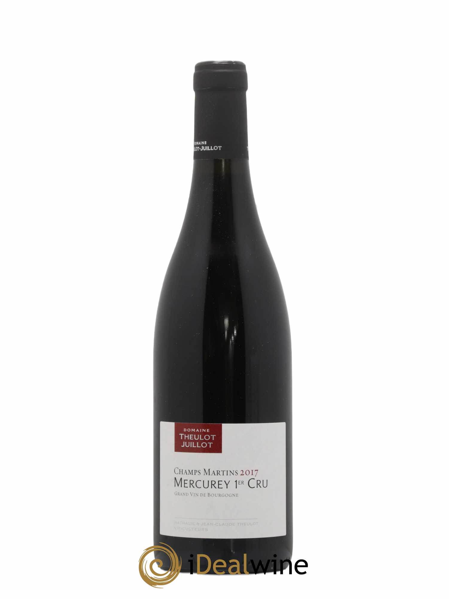 Mercurey 1er Cru Les Champs Martins Theulot Juillot 2017 - Lot de 1 bouteille - 0