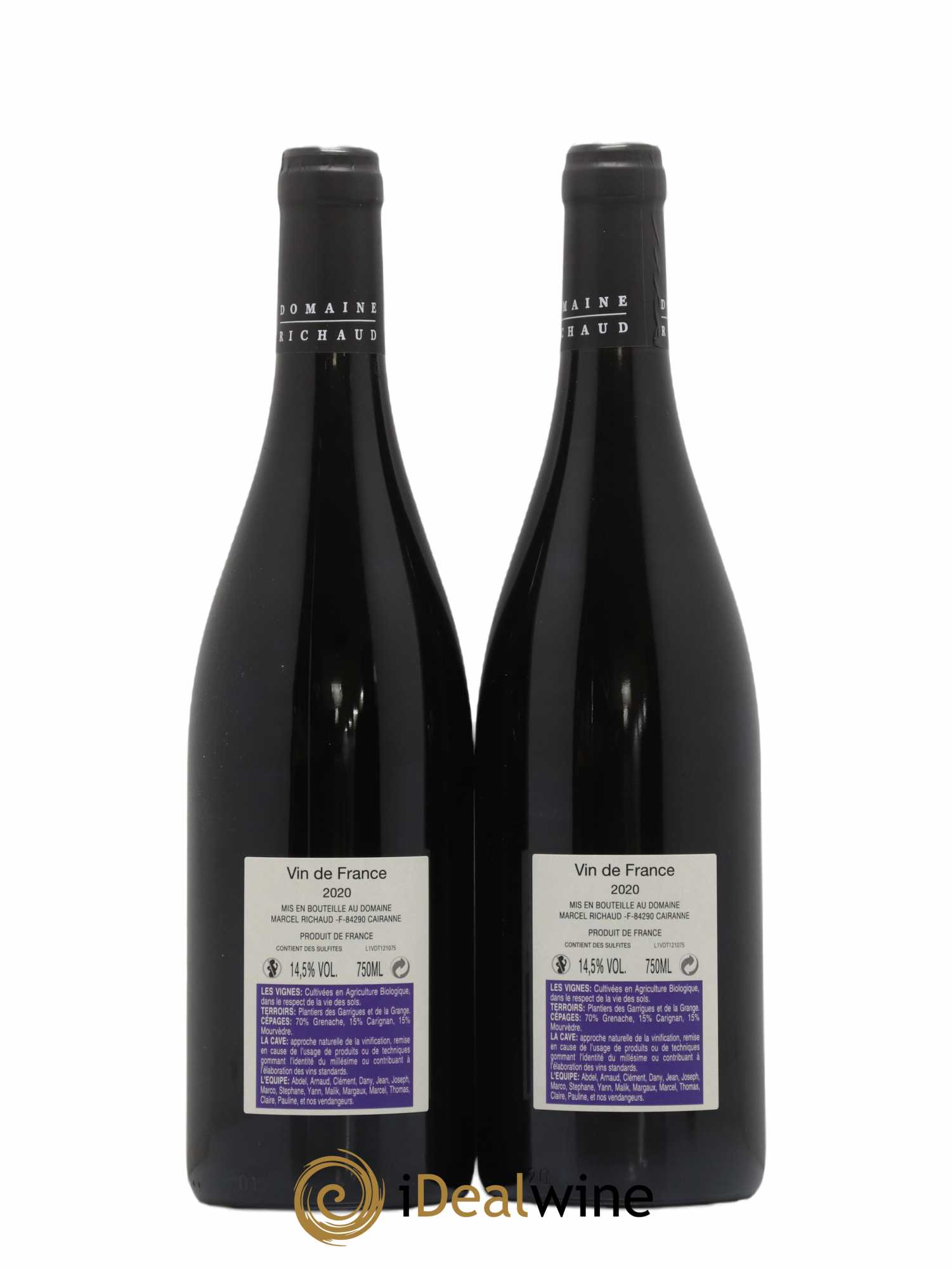 Vin de France A la source Marcel Richaud  (no reserve) 2020 - Lot of 2 bottles - 1