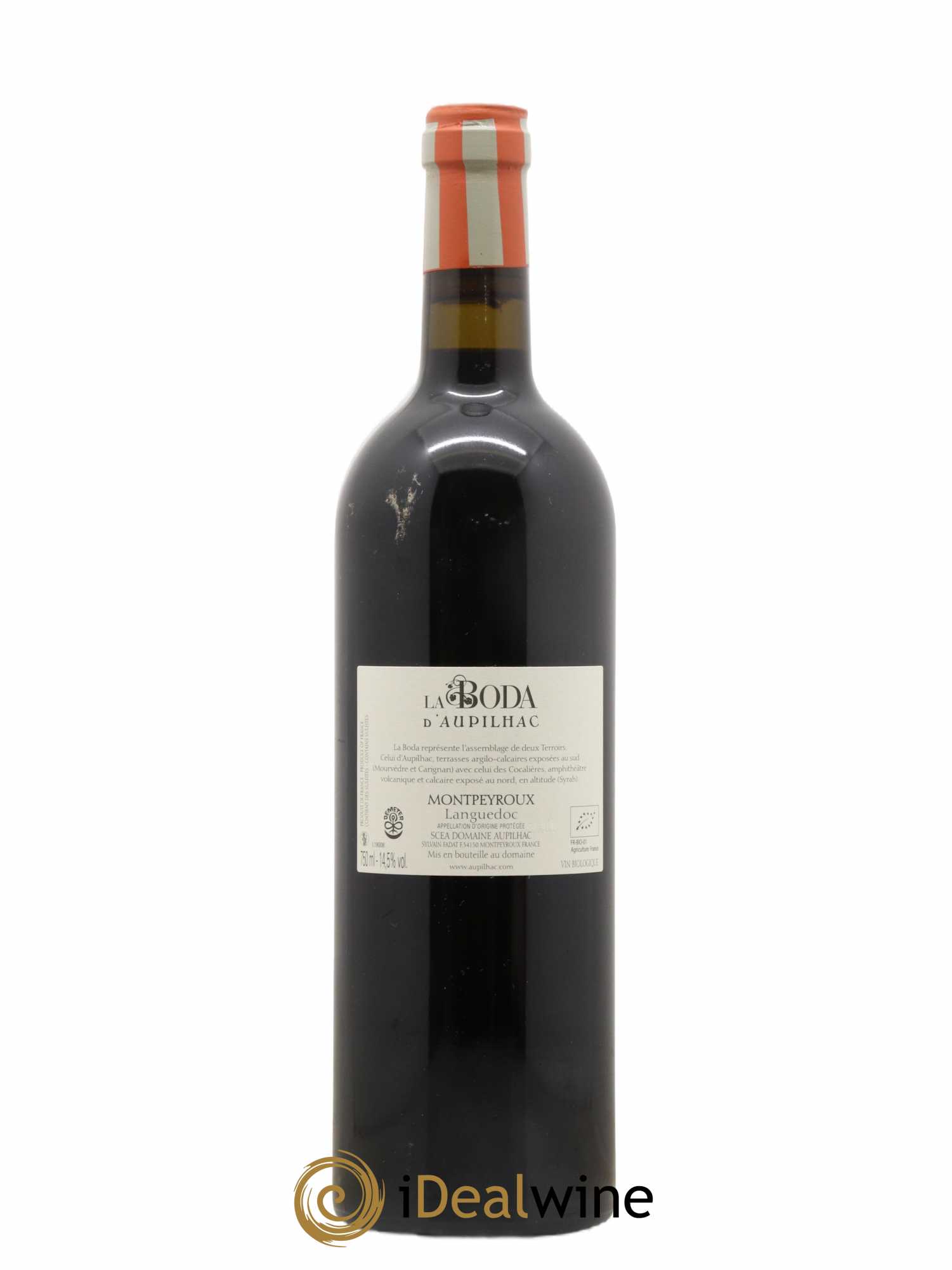 Languedoc Montpeyroux Aupilhac (Domaine d') La Boda Sylvain Fadat 2018 - Lot of 1 bottle - 1