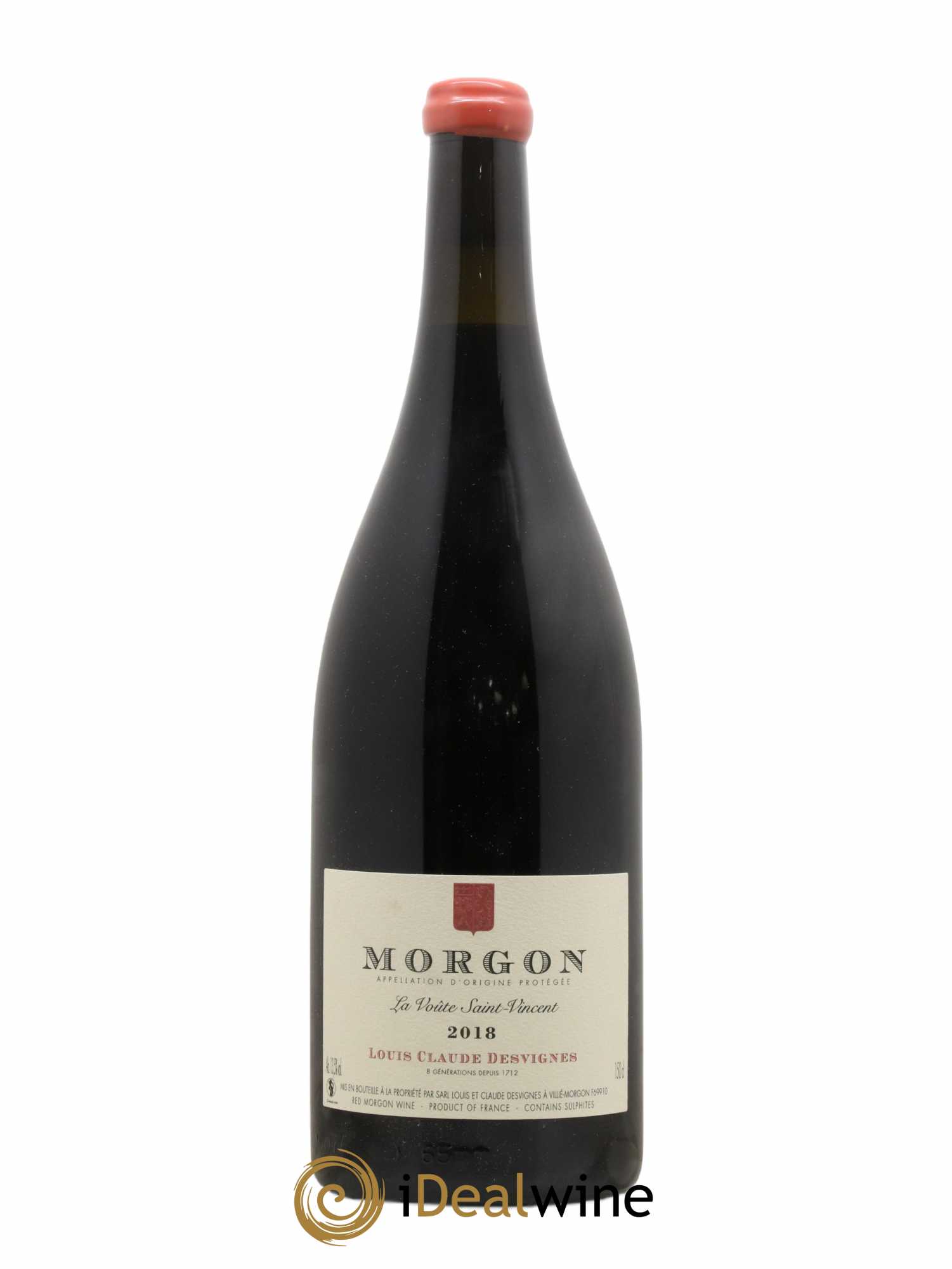 Morgon La Voûte Saint Vincent Louis-Claude Desvignes (sans prix de réserve) 2018 - Lot de 1 magnum - 0