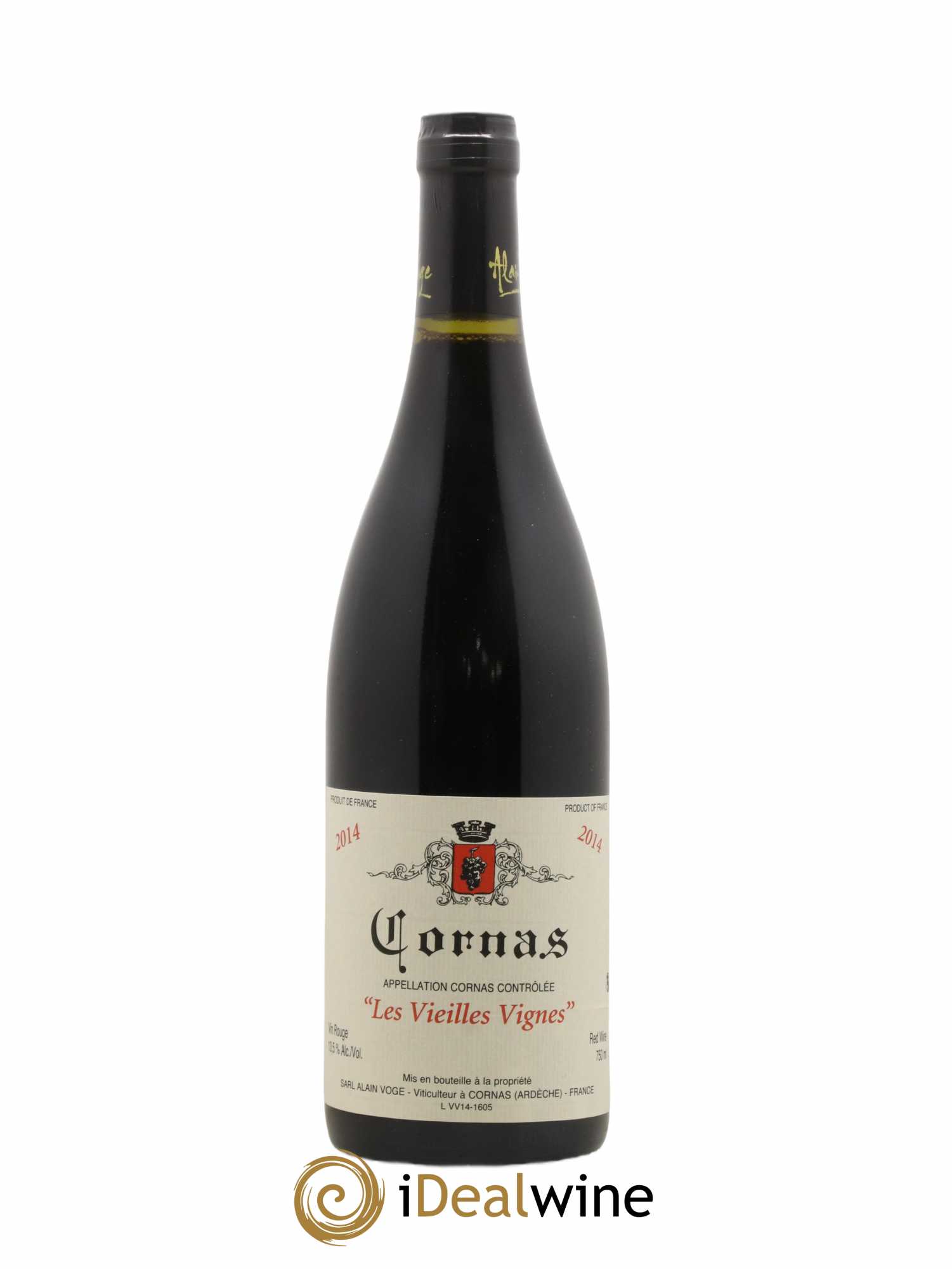 Cornas Les Vieilles Vignes Alain Voge (Domaine) 2014 - Lot de 1 bouteille - 0