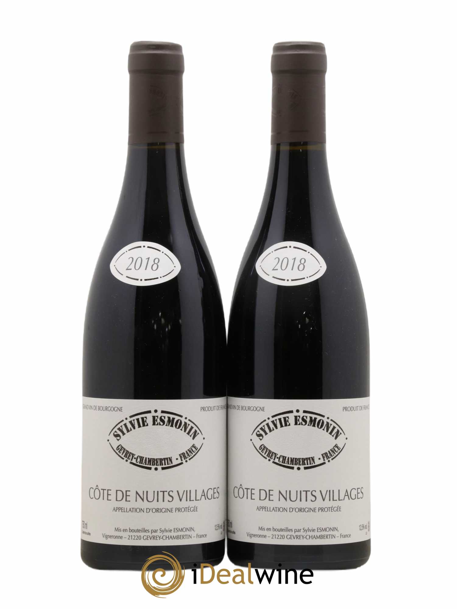 Côte de Nuits-Villages Sylvie Esmonin 2018 - Lot de 2 bouteilles - 0