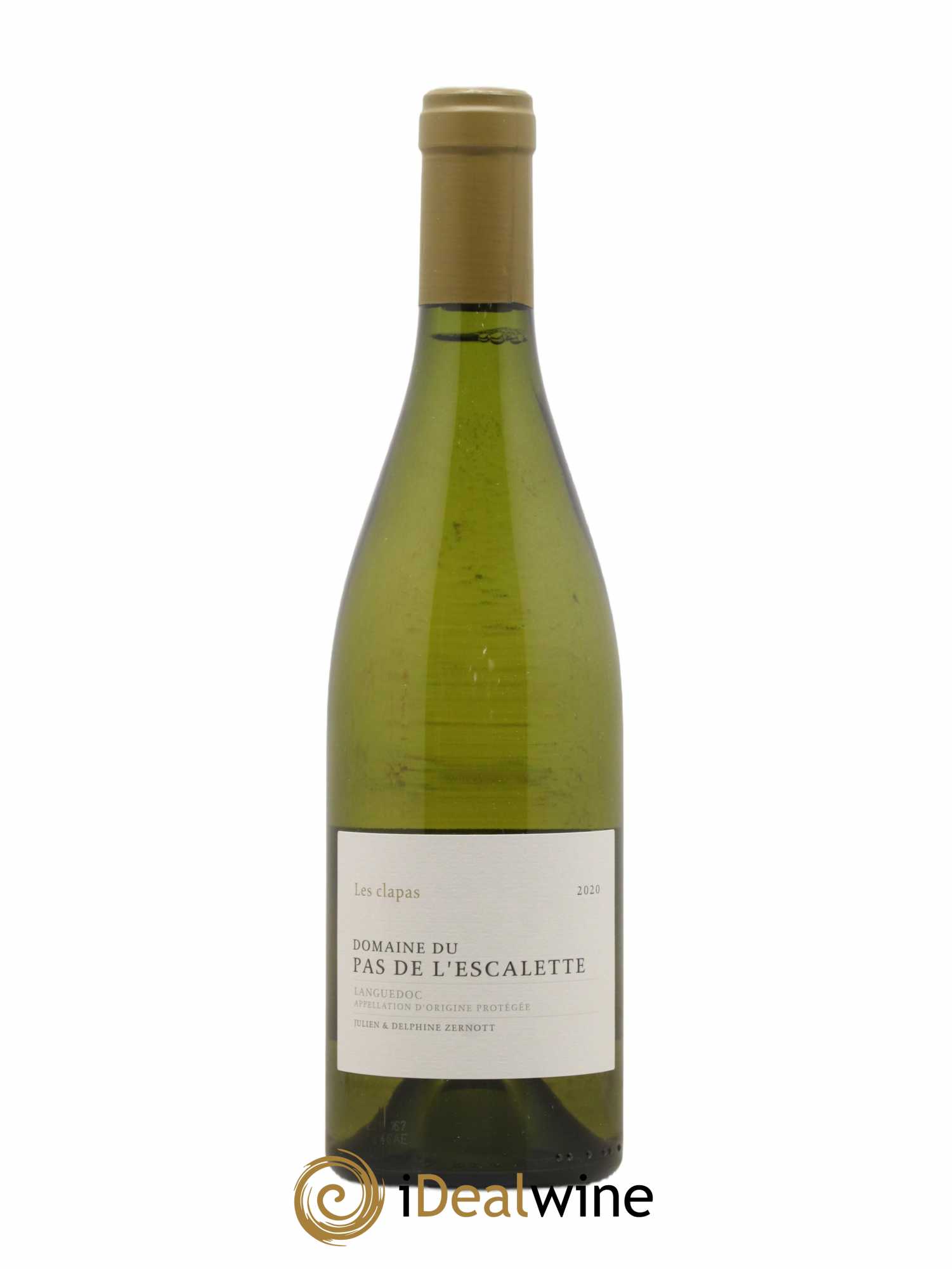 Languedoc (anciennement Coteaux du Languedoc) Les Clapas Pas de l'Escalette (sans prix de réserve) 2020 - Lot de 1 bouteille - 0