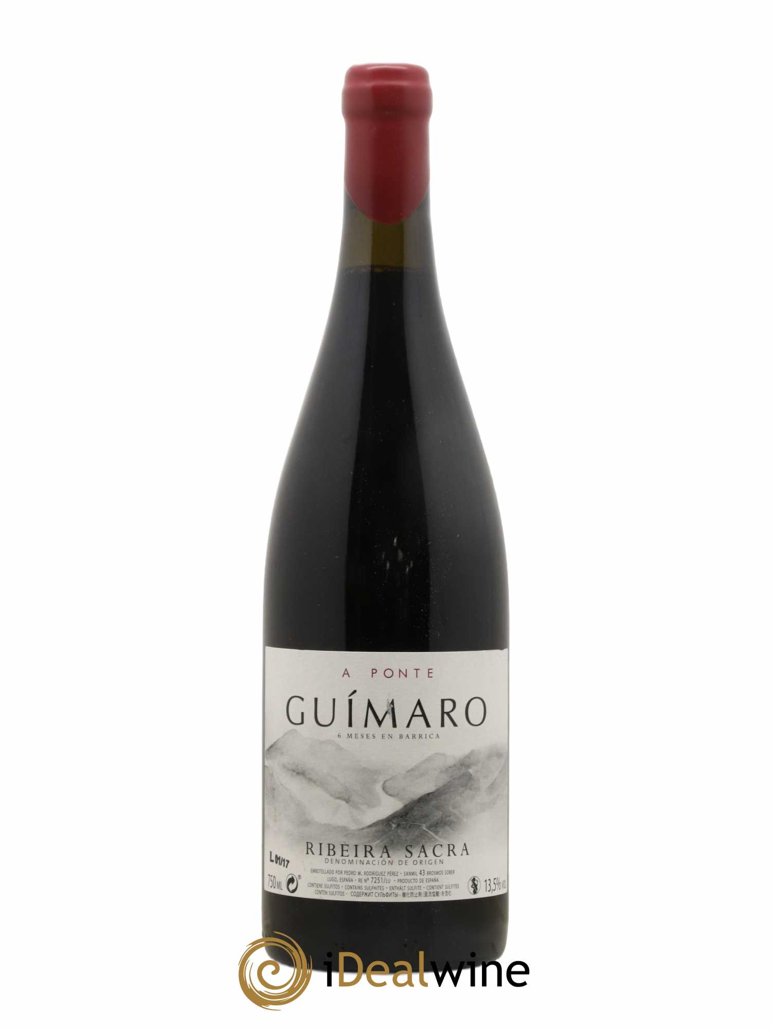 Espagne Ribeira Sacra A Ponte Guimaro 2017 - Lot de 1 bouteille - 0