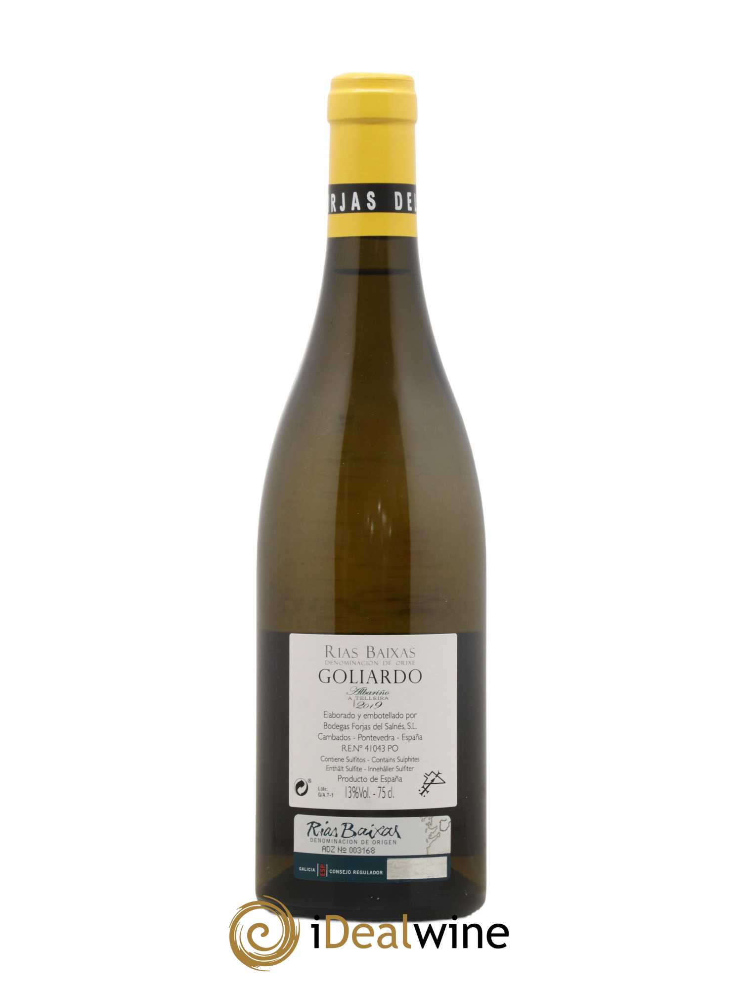 Rias Baixas Goliardo A Telleira Forjas del Salnés 2019 - Lot de 1 bouteille - 1