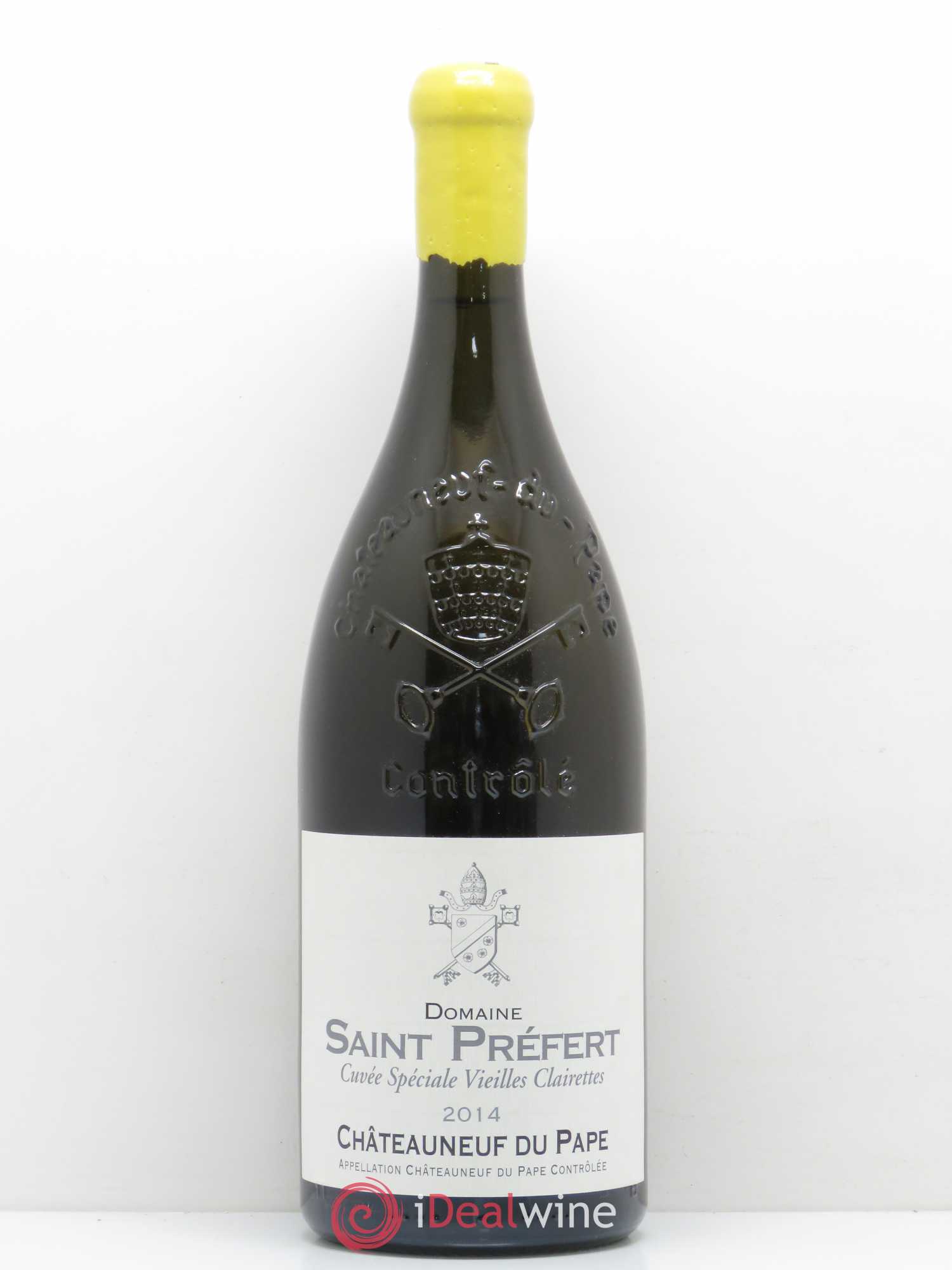 Châteauneuf-du-Pape Domaine de Saint Préfert Vieilles Clairettes 2014 - Posten von 1 Magnum - 0