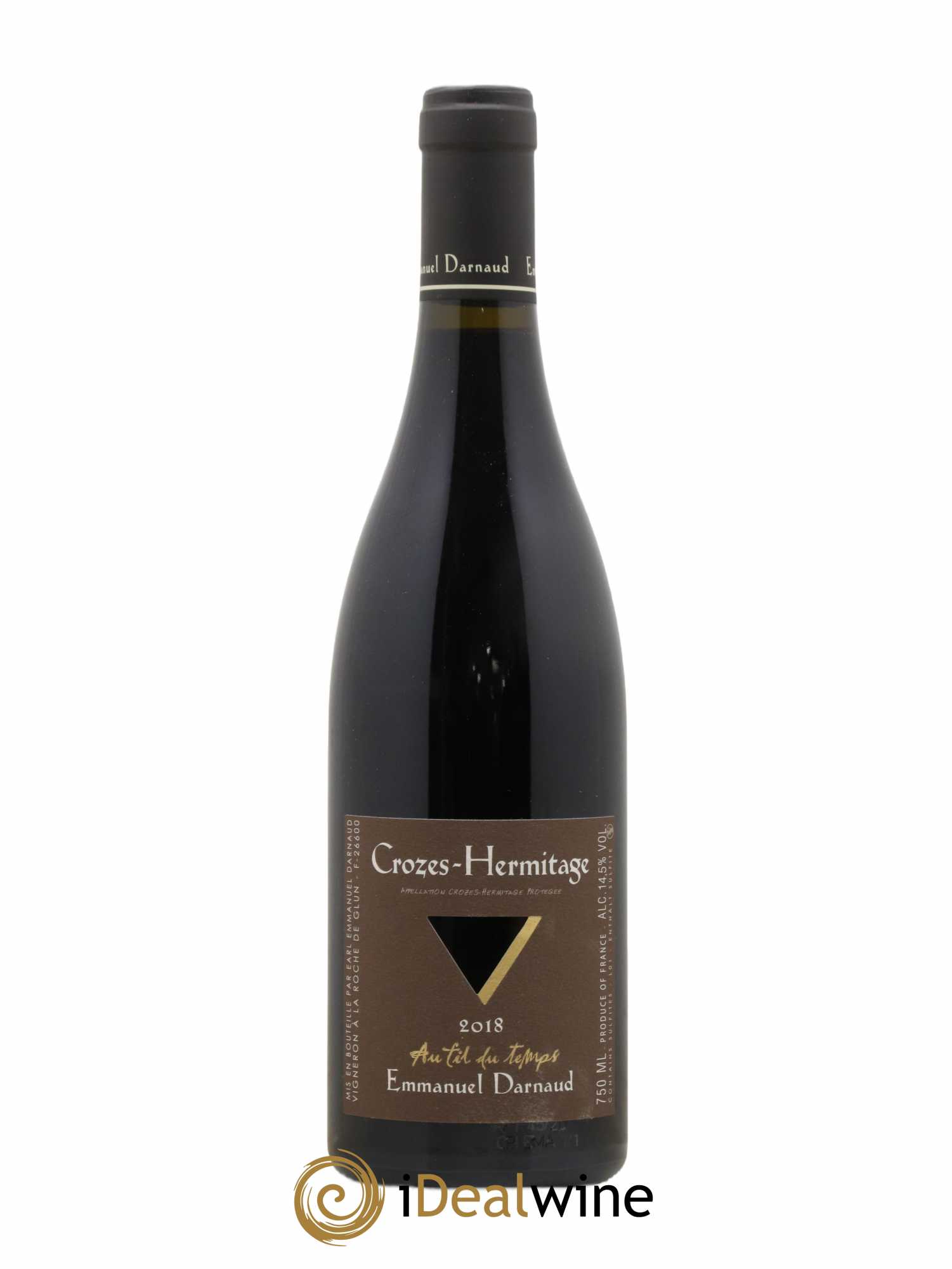 Crozes-Hermitage Au Fil Du Temps Emmanuel Darnaud 2018 - Lot de 1 bouteille - 0