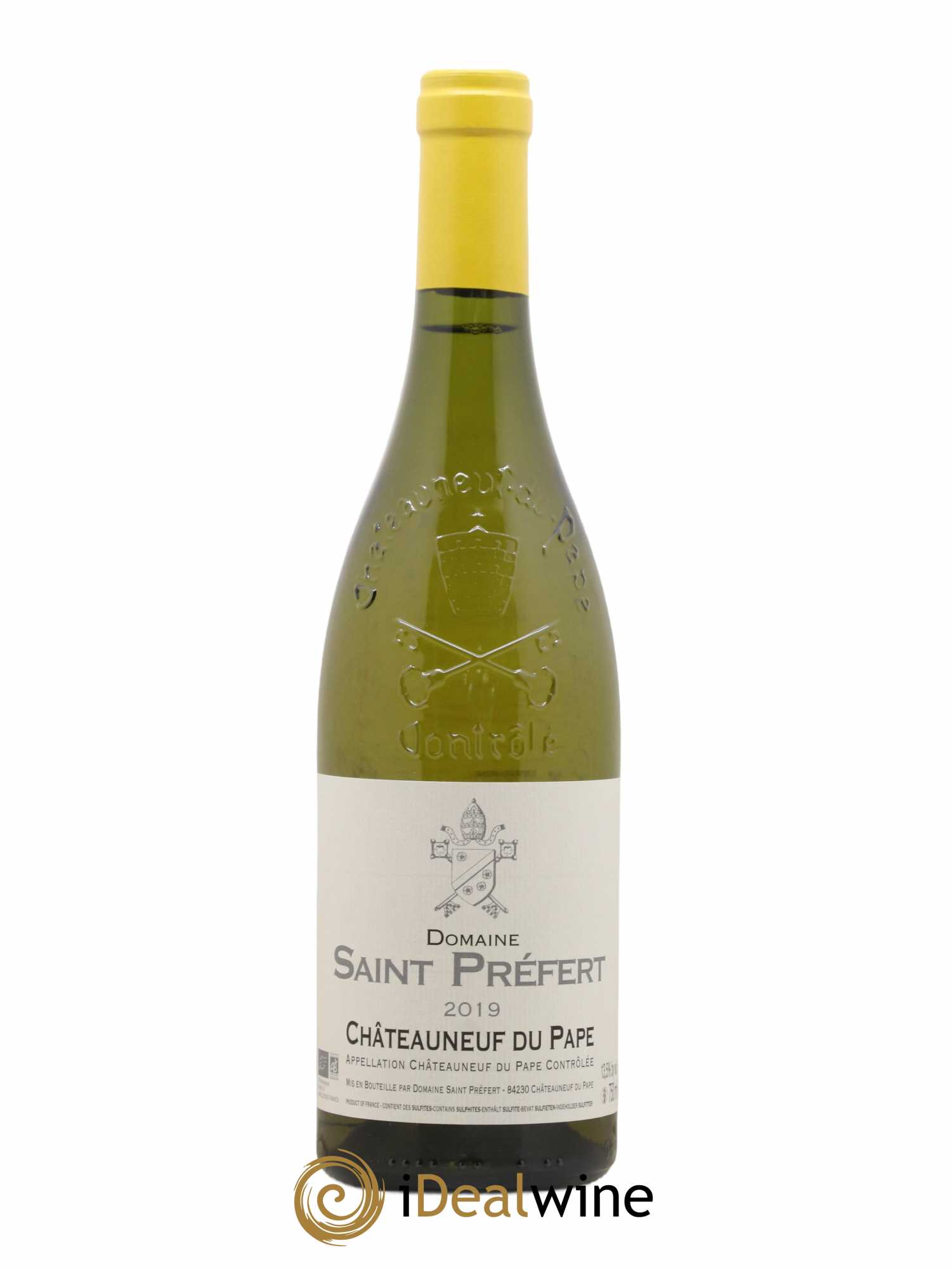 Châteauneuf-du-Pape Domaine de Saint Préfert (sans prix de réserve) 2019 - Lot de 1 bouteille - 0
