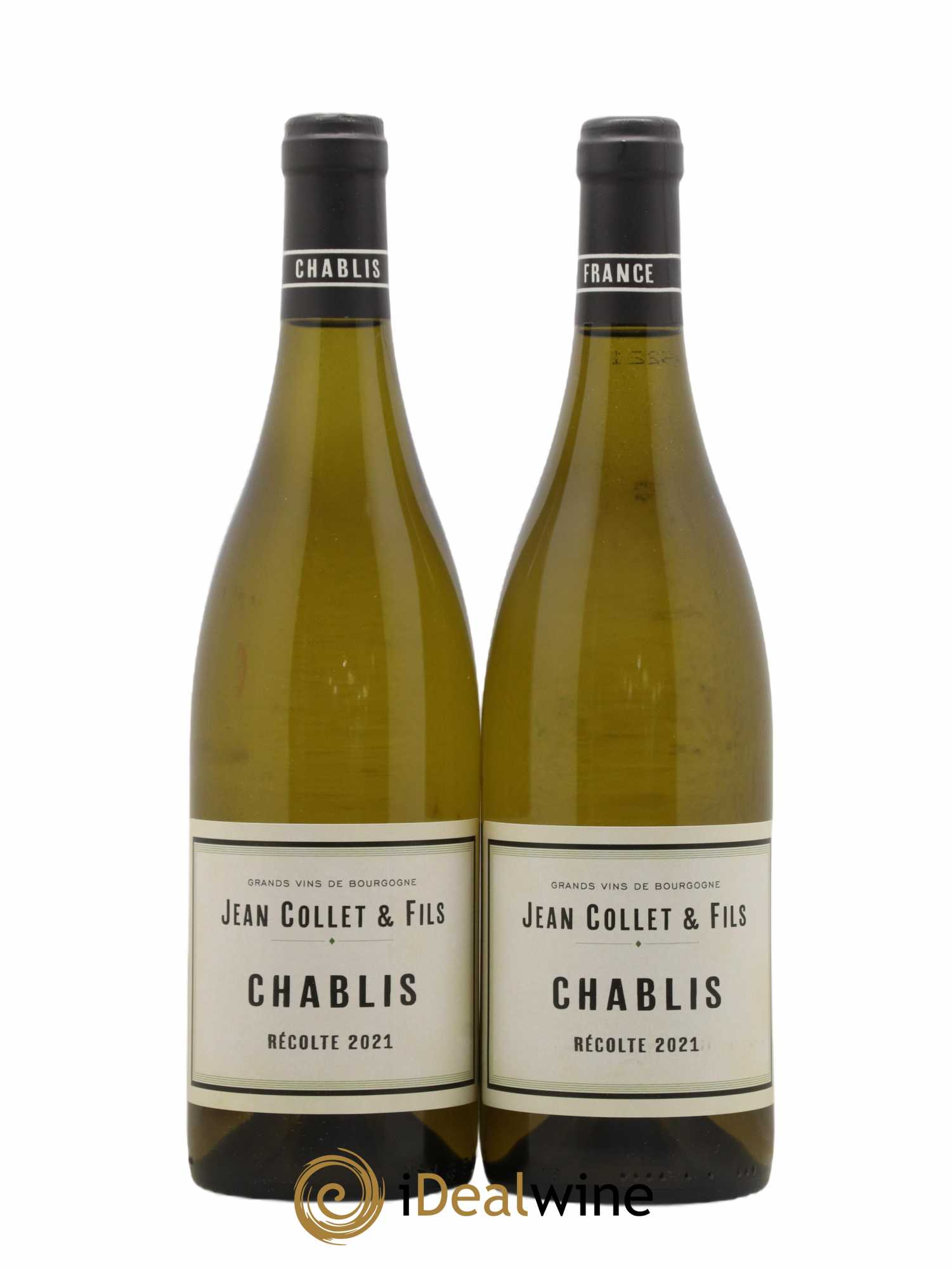 Chablis Jean Collet 2021 - Posten von 2 Flaschen - 0