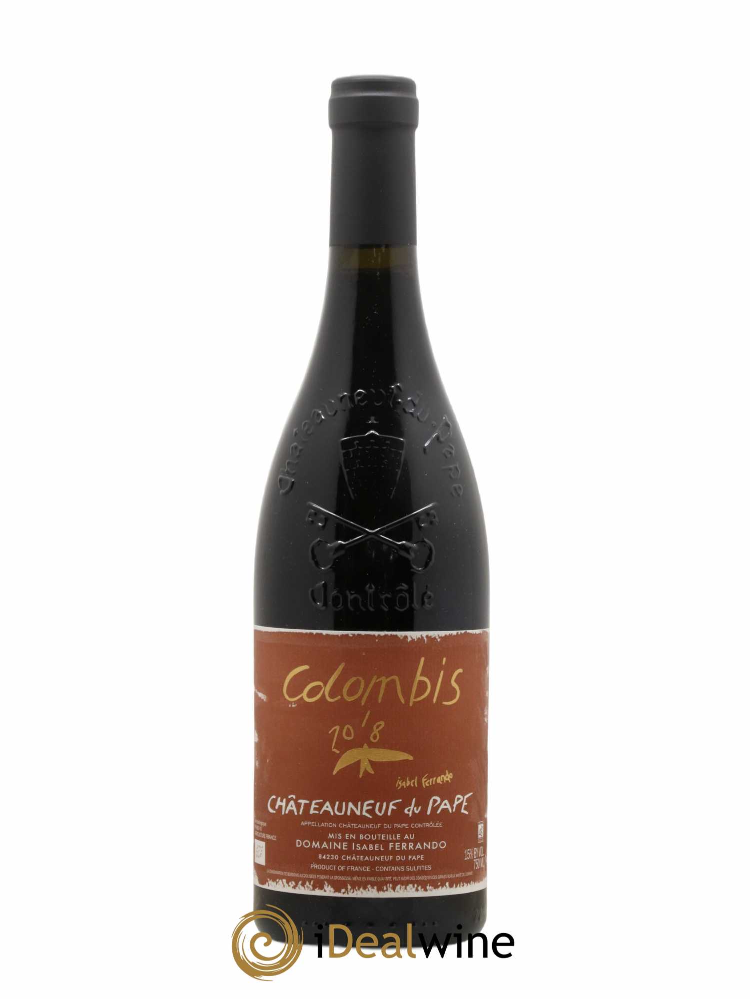 Châteauneuf-du-Pape Colombis Domaine Saint-Préfert 2018 - Lot de 1 bouteille - 0