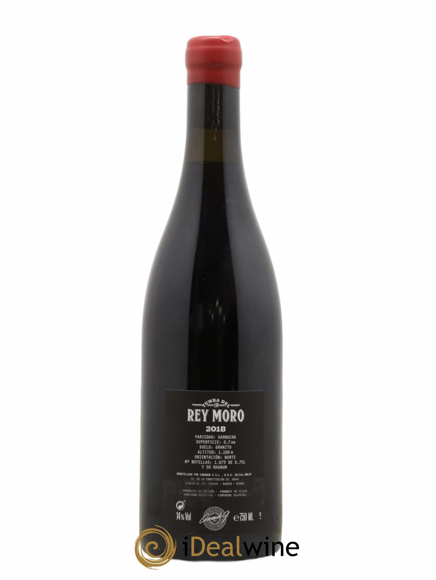 Espagne Vinos de Madrid Tumba del Rey Moro Comando G 2018 - Lot of 1 bottle - 1