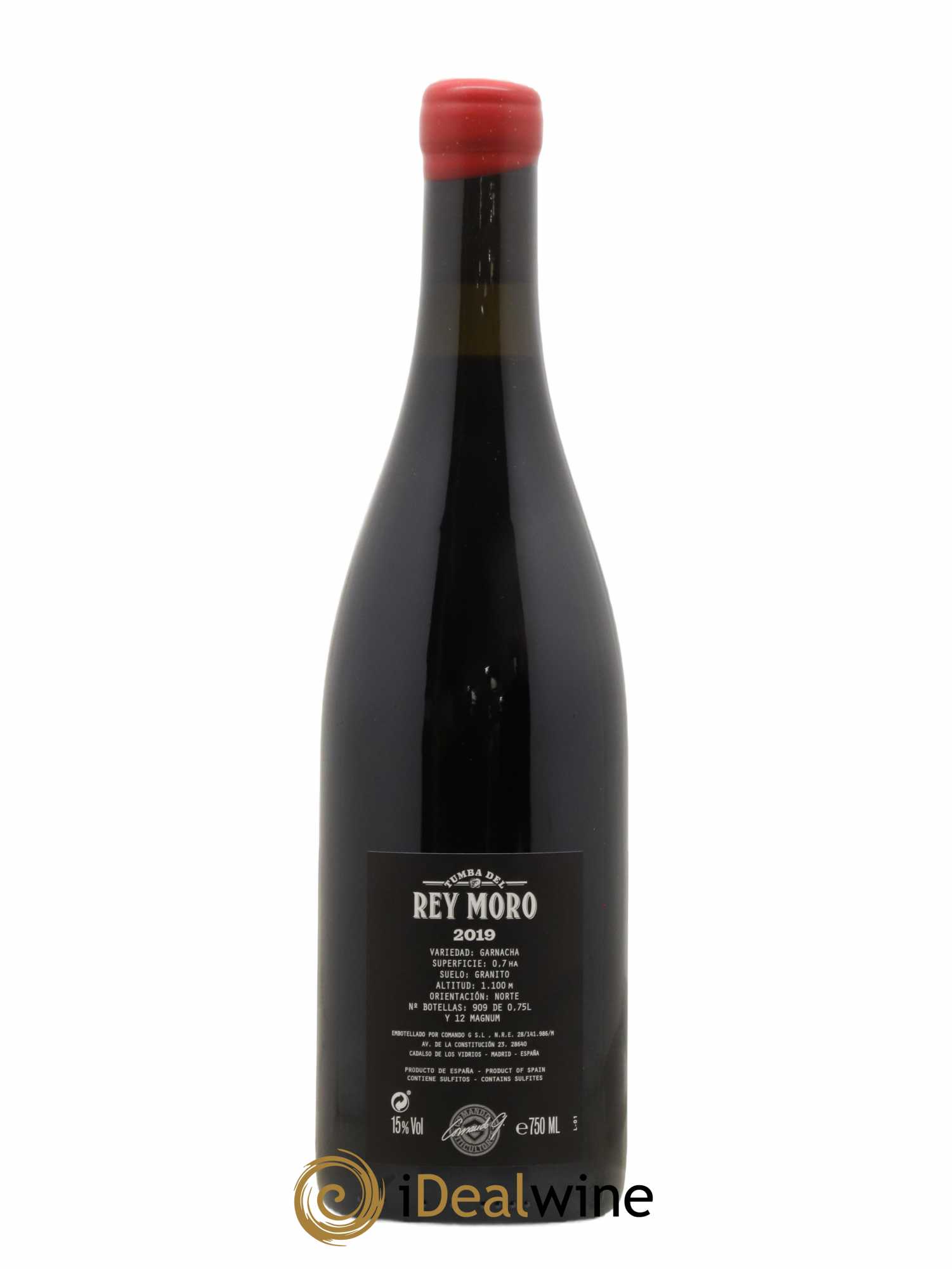 Espagne Vinos de Madrid Tumba del Rey Moro Comando G 2019 - Lot of 1 bottle - 1