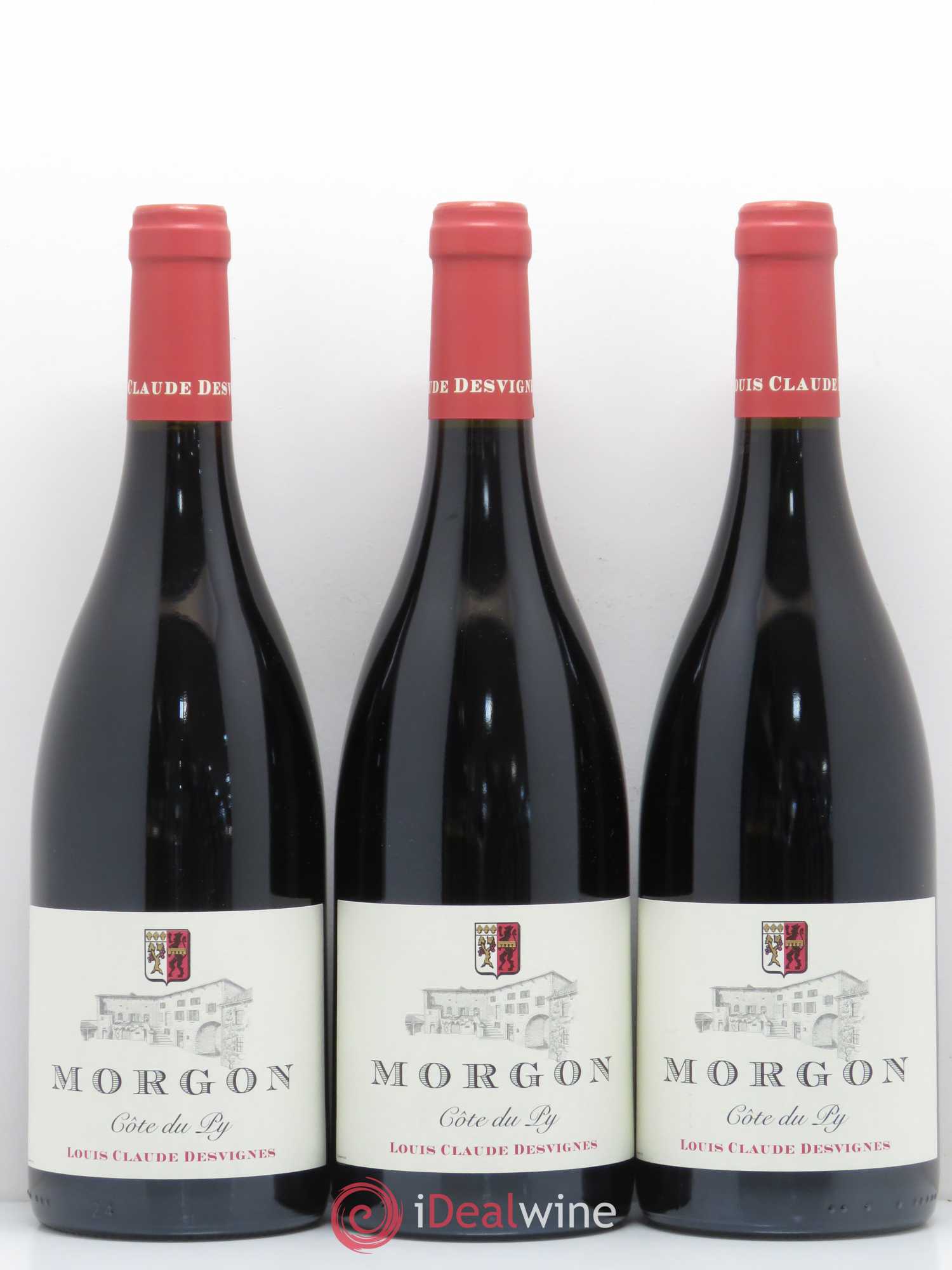 Morgon Côte du Py Louis-Claude Desvignes 2015 - Lot de 3 bouteilles - 0