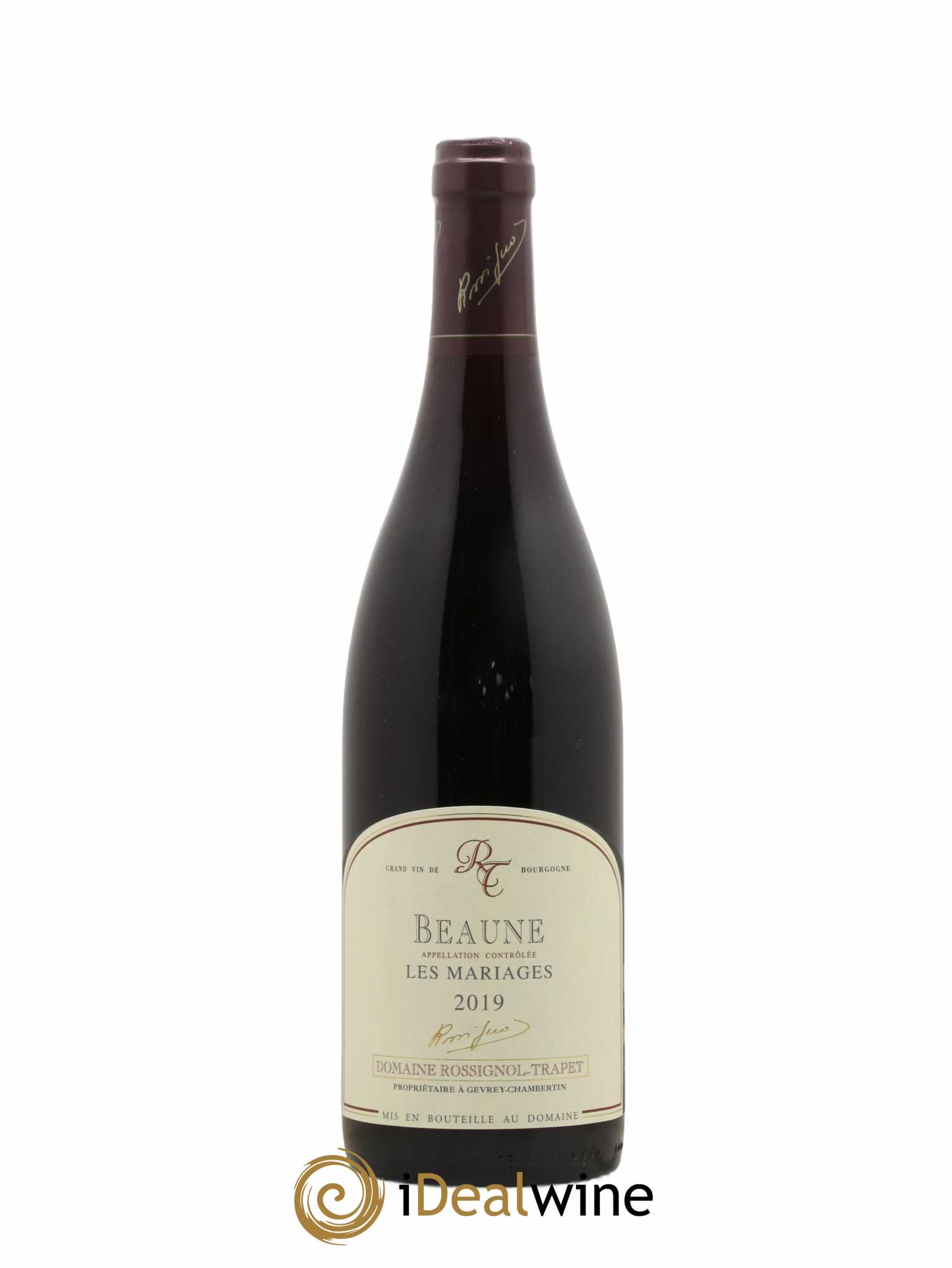 Beaune Les Mariages Rossignol-Trapet (Domaine) 2019 - Lot de 1 bouteille - 0