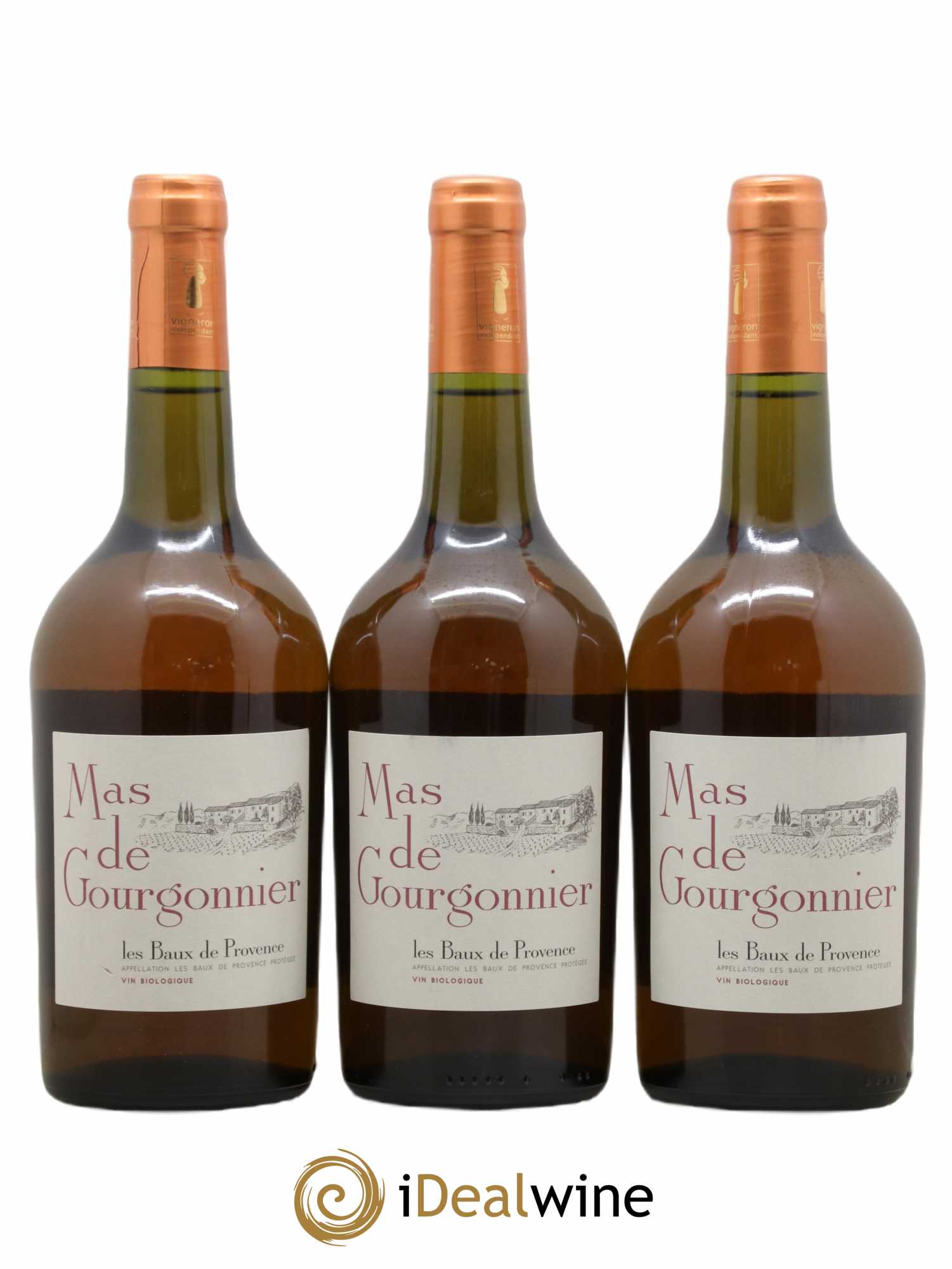 Divers Baux De Provence Mas De Gourgonnier (senza prezzo di riserva) 2021 - Lotto di 3 bottiglie - 0