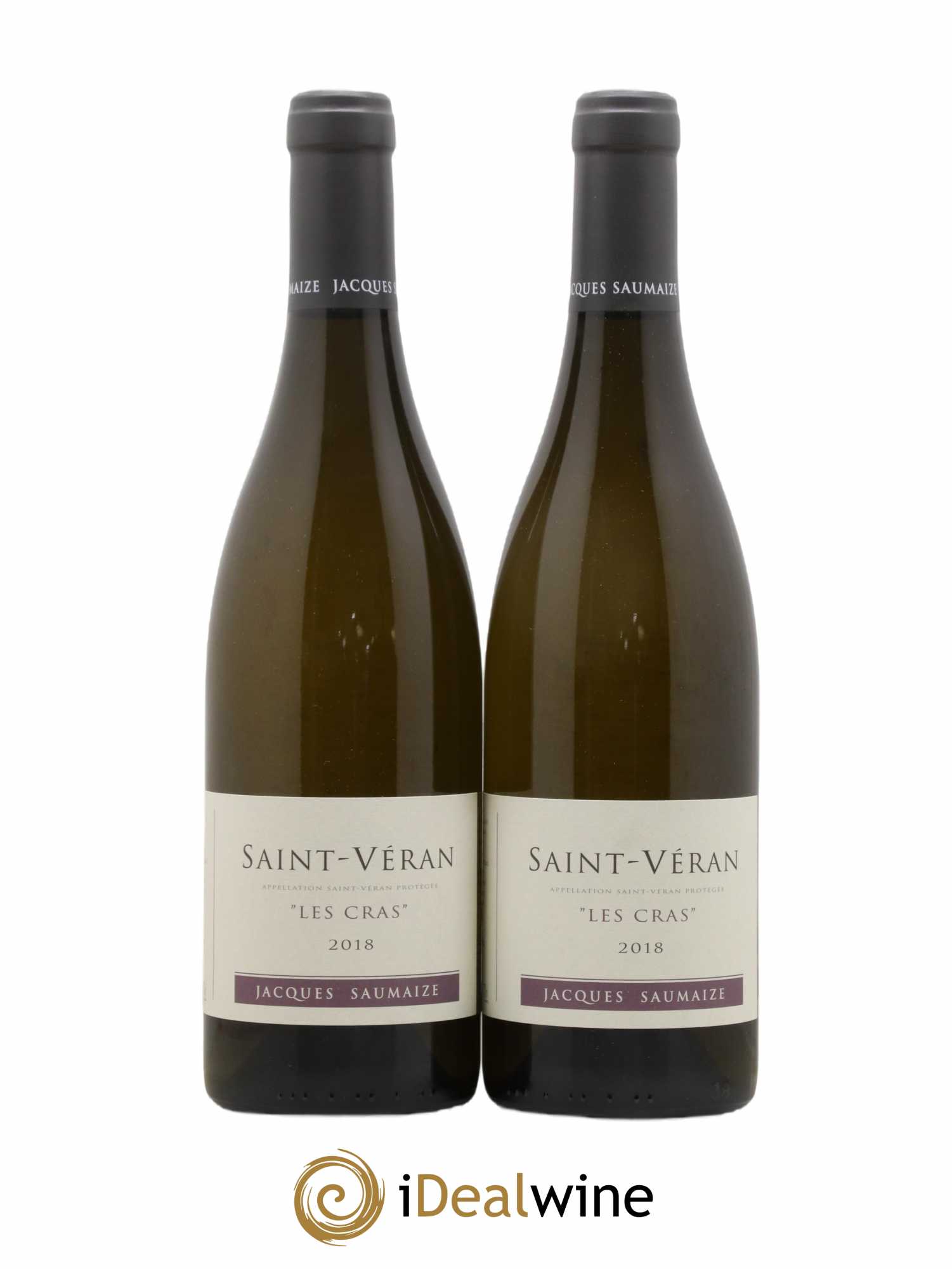 Saint-Véran Les Cras Saumaize 2018 - Lot de 2 bouteilles - 0