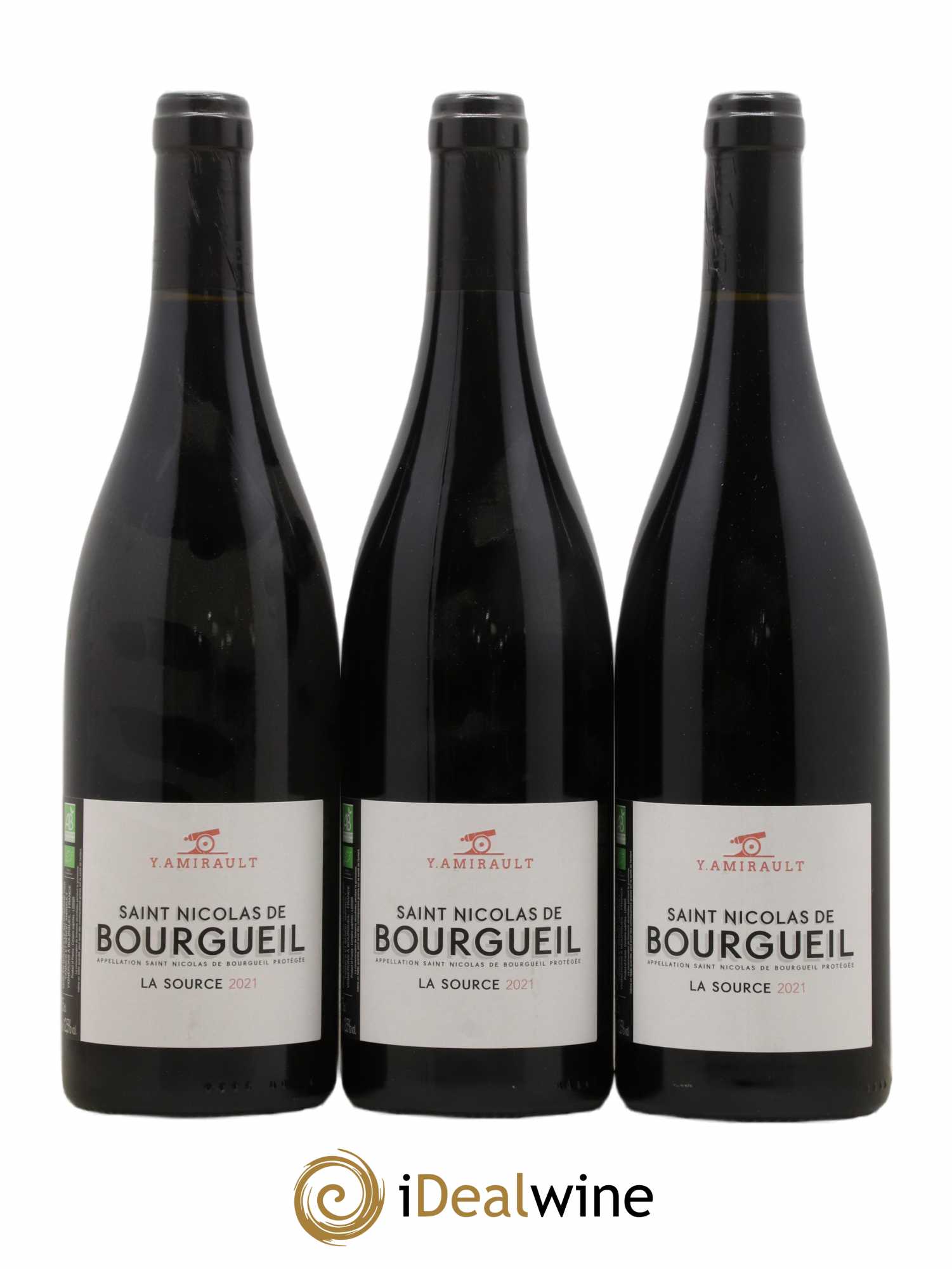 Saint-Nicolas de Bourgueil La Source Yannick Amirault (Domaine) (sans prix de réserve) 2021 - Lot de 3 bouteilles - 0