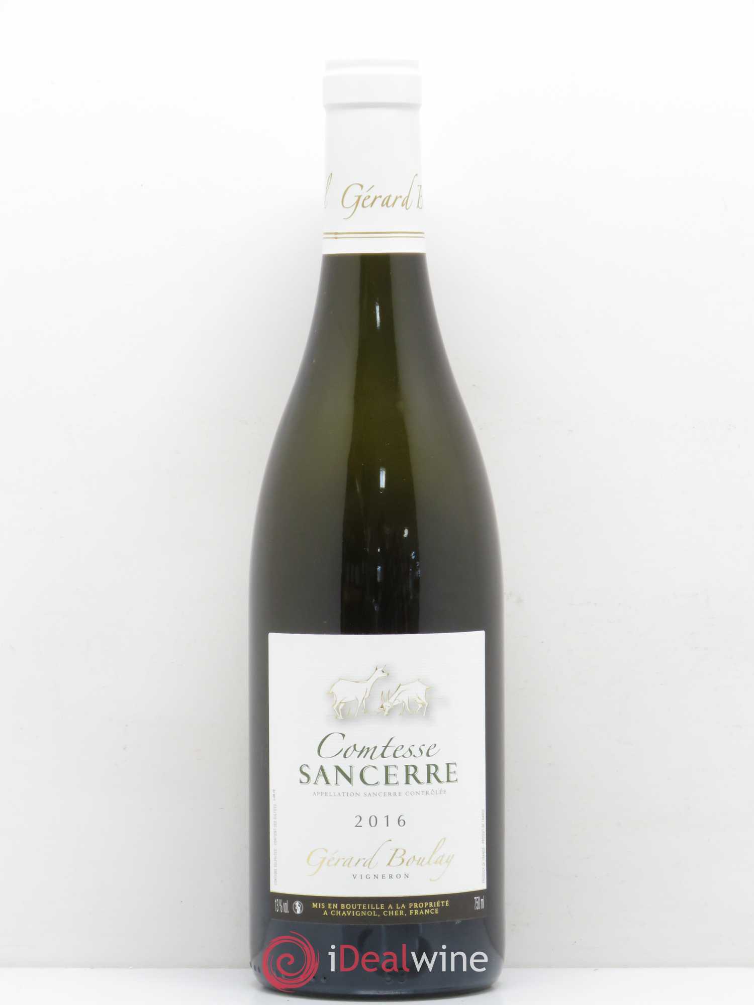 Sancerre Comtesse Gérard Boulay 2016 - Lot de 1 bouteille - 0