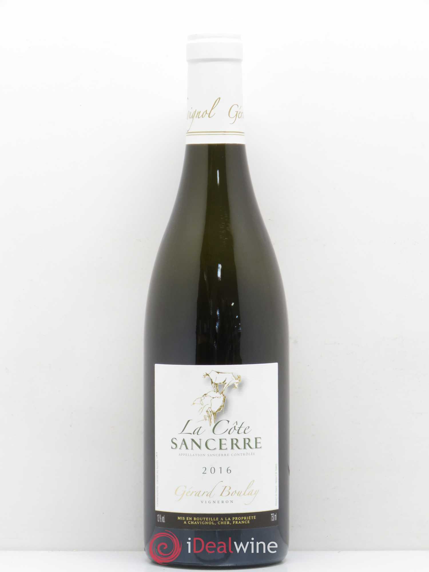Sancerre La Côte Gérard Boulay 2016 - Lot de 1 bouteille - 0