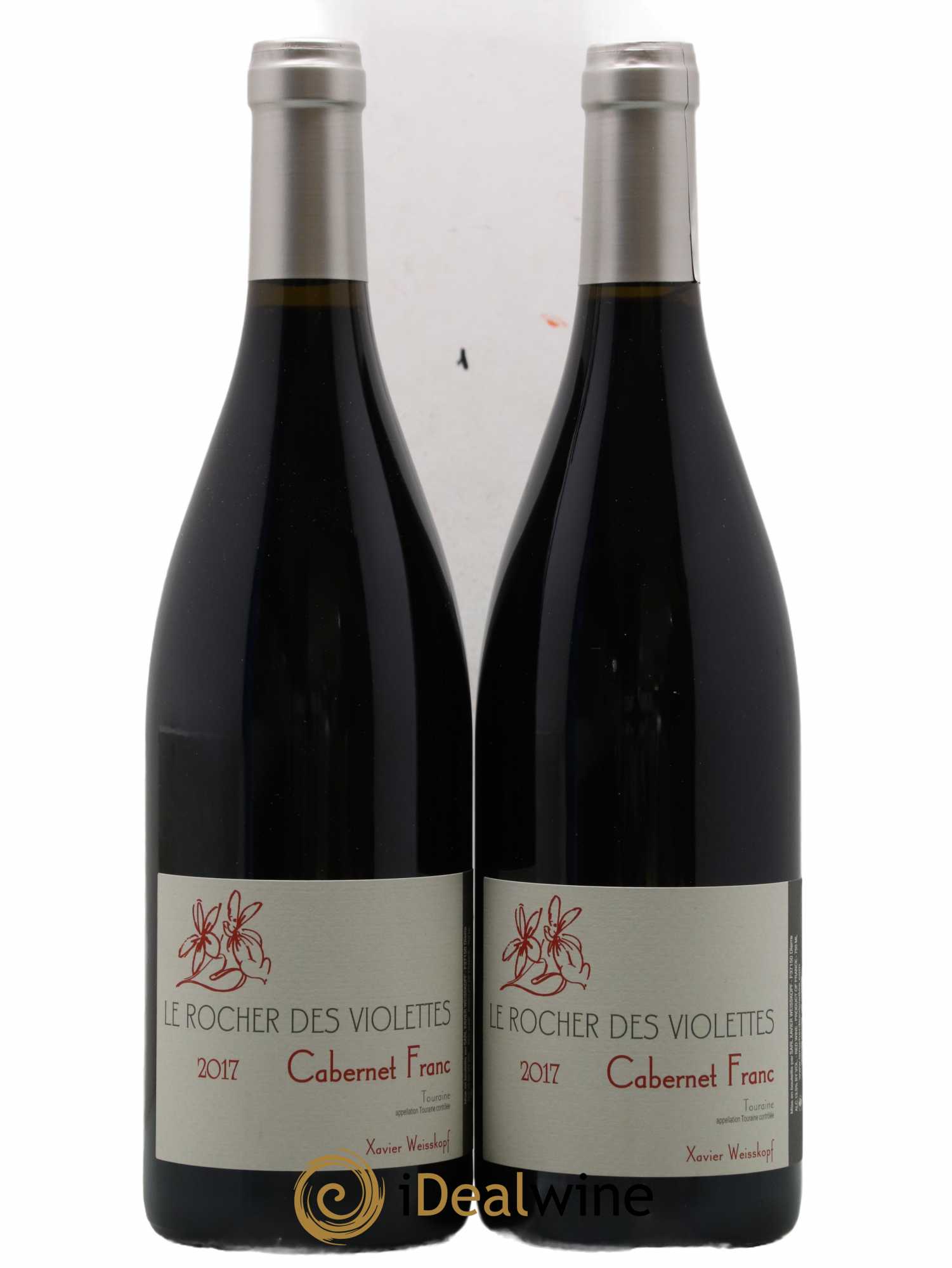 Touraine Cabernet Franc Le Rocher des Violettes 2017 - Lot de 2 bouteilles - 0