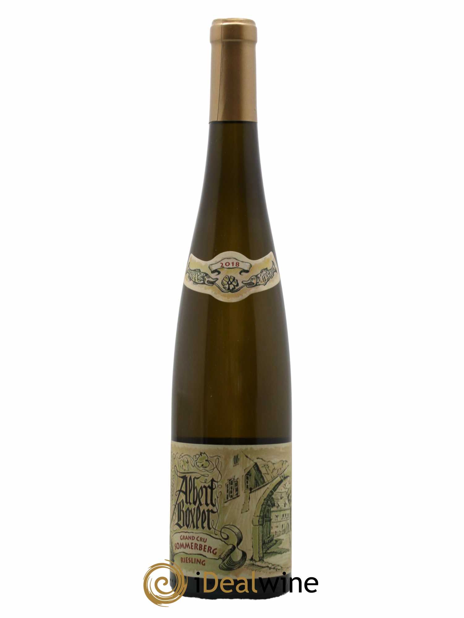 Alsace Riesling Grand Cru Sommerberg Albert Boxler 2018 - Lot de 1 bouteille - 0