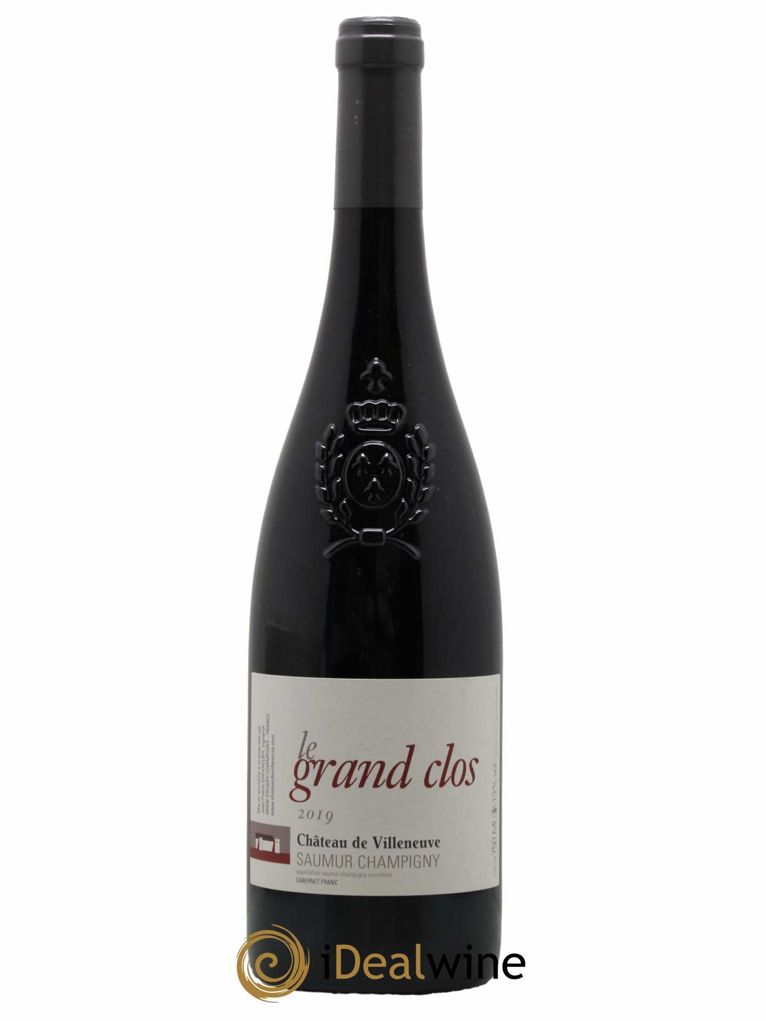 Saumur-Champigny Le Grand Clos Château de Villeneuve 2019 - Lot de 1 bouteille - 0